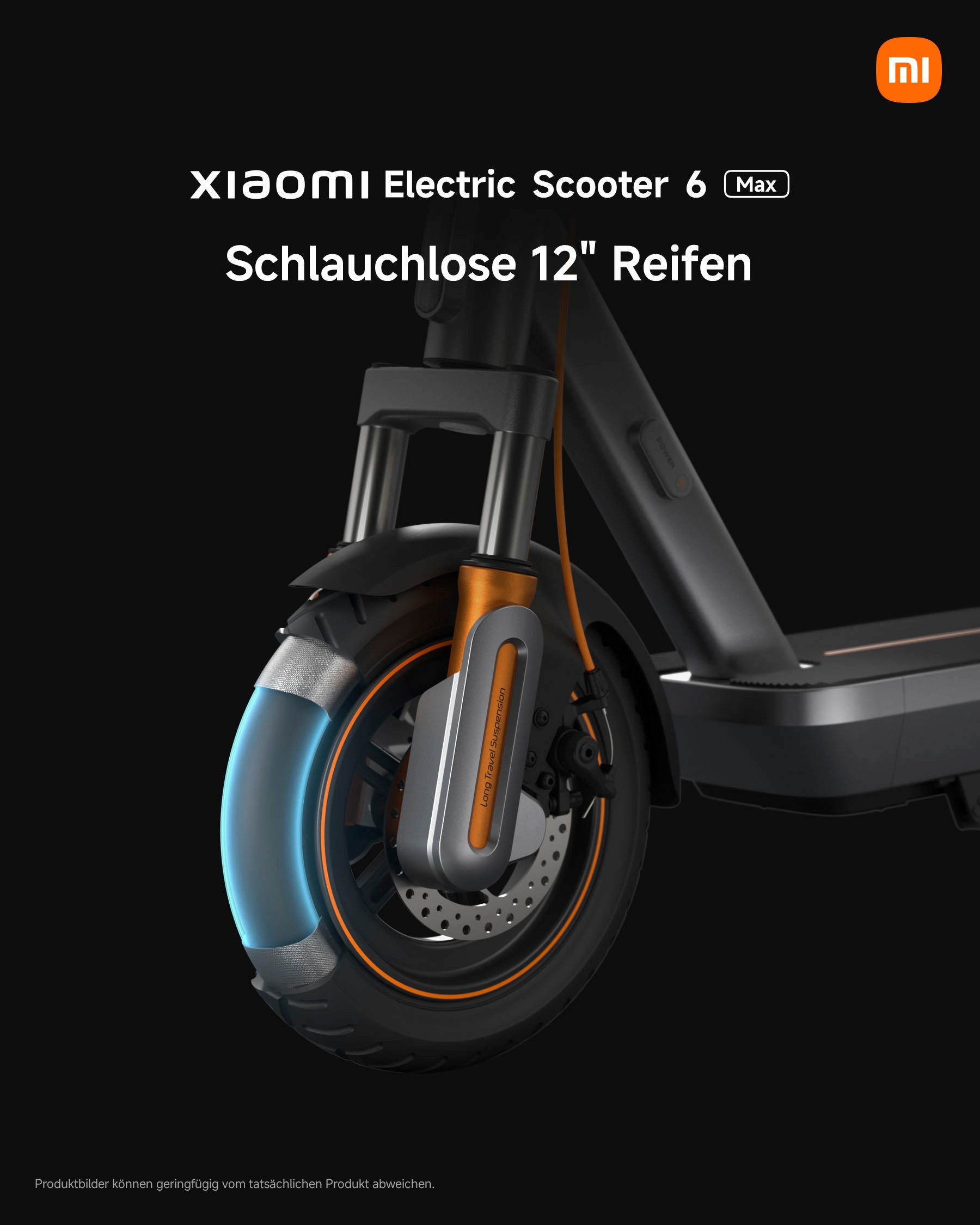 Xiaomi E-Scooter Electric Scooter 6 Max DE, 20 km/h