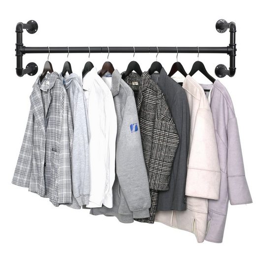SONGMICS Garderobenstange »HSR64BK HSR64BK-02«, Kleiderstange für die