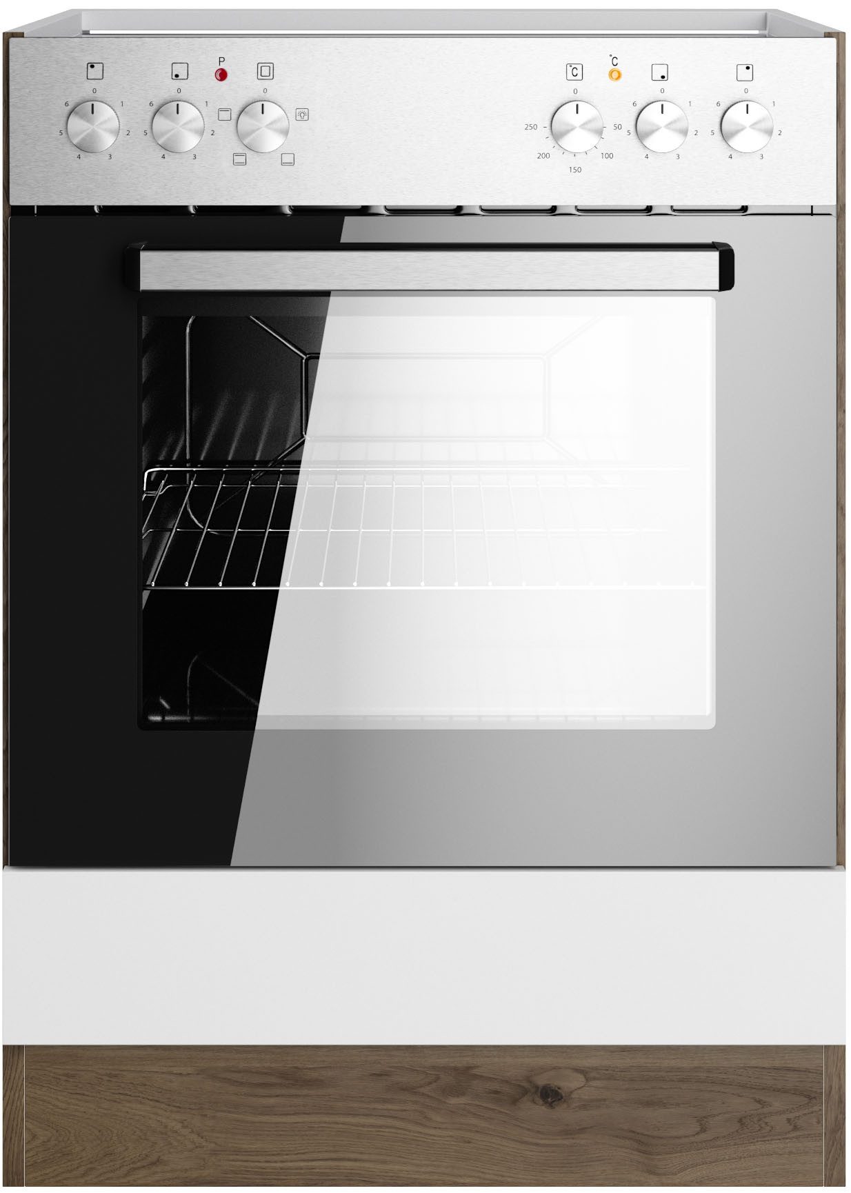 wiho Küchen Herdumbauschrank Elba Breite 60 cm