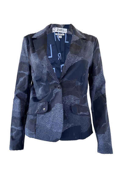 Zhrill Jackenblazer Blazer BETSY Blue angenehmer Tragekomfort