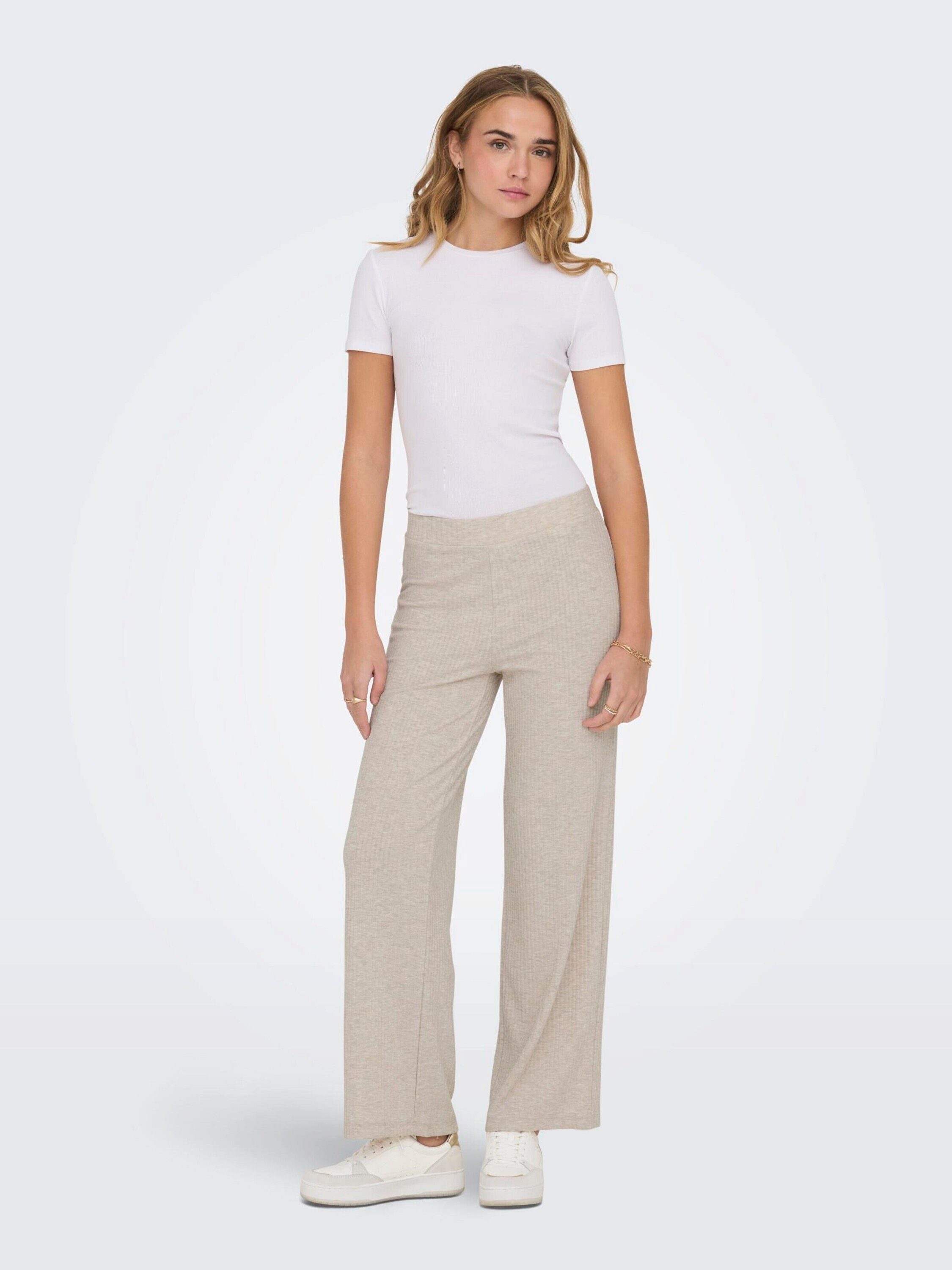 ONLY Jerseyhose NELLA (1-tlg) Plain/ohne Details günstig online kaufen