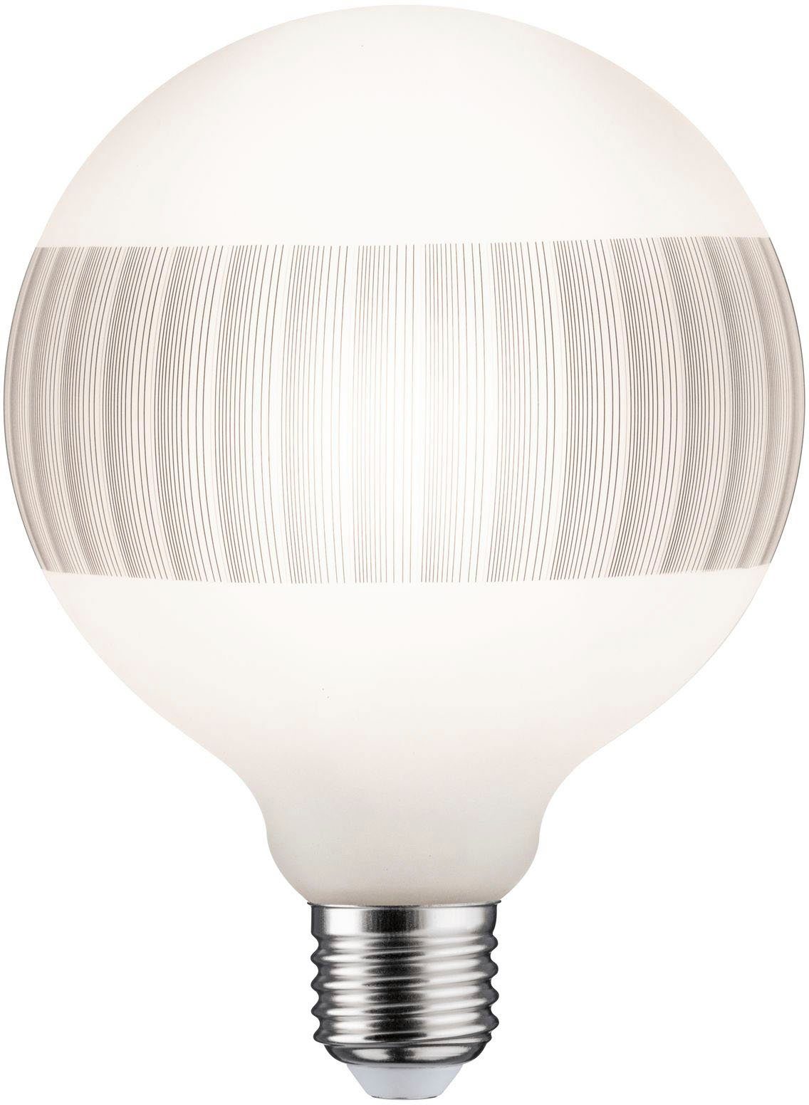 Paulmann LED-Leuchtmittel Globe 125mm Ringspiegel Schwarz günstig online kaufen