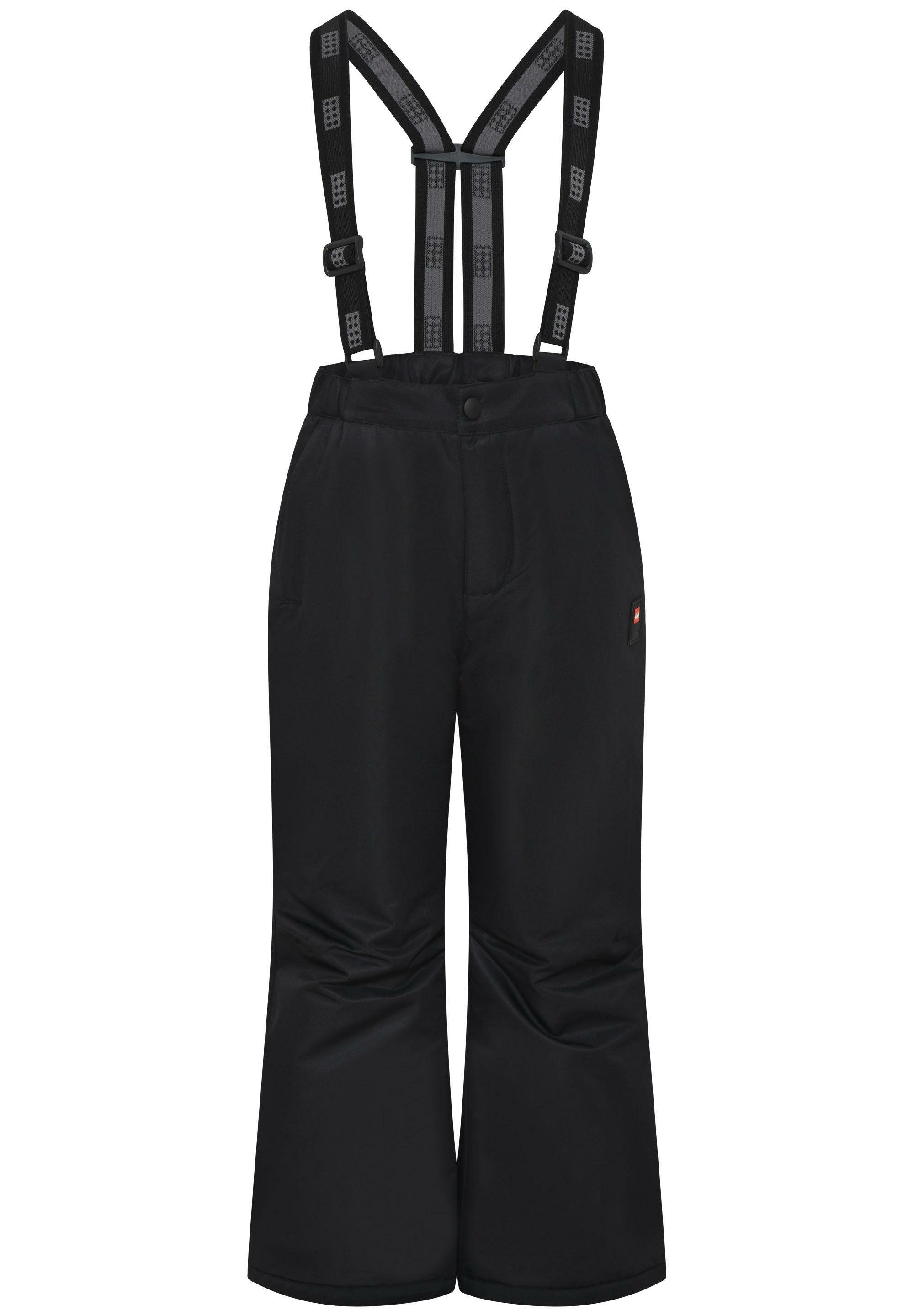 schwarz Wear Schneehose winddicht Atmungsaktiv, LEGO® LWPAYTON 701