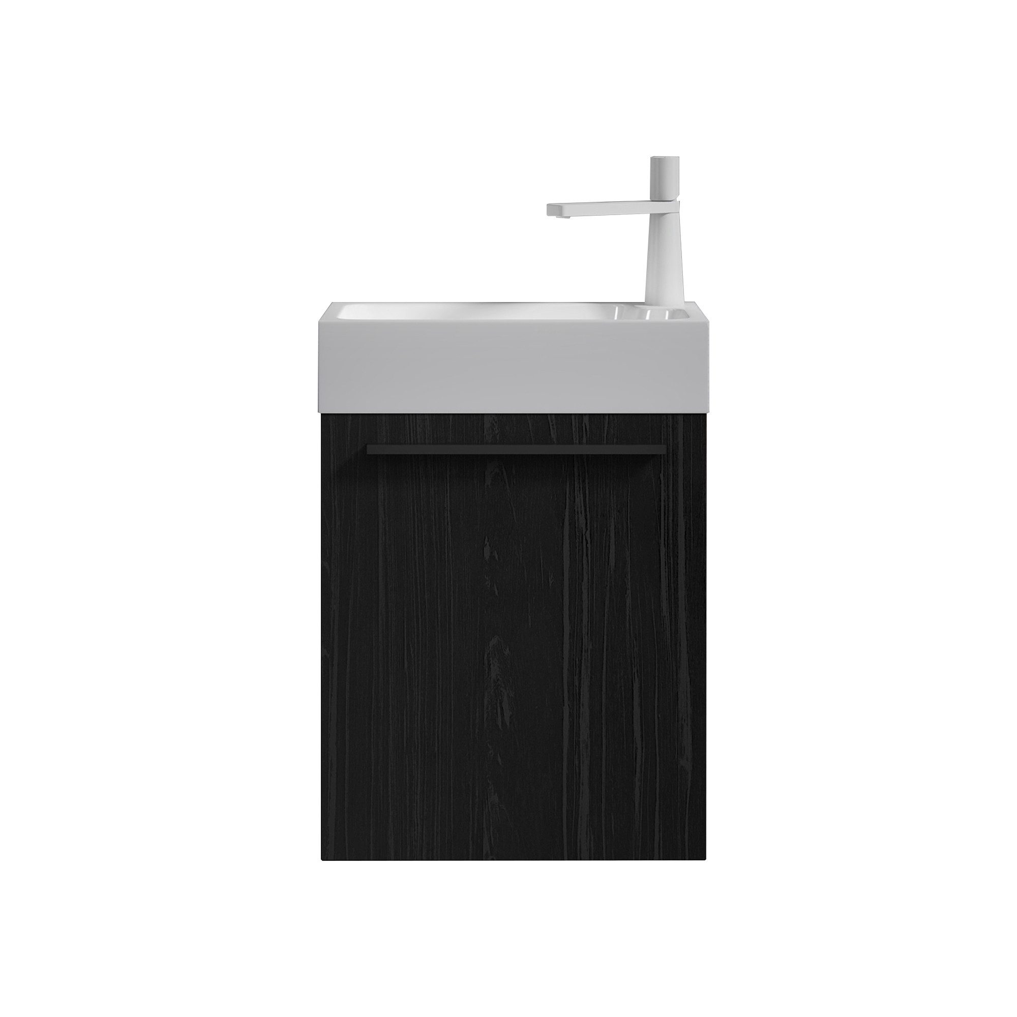 doporro Badezimmer-Set Badmöbel-Set Gäste WC Waschbecken günstig online kaufen