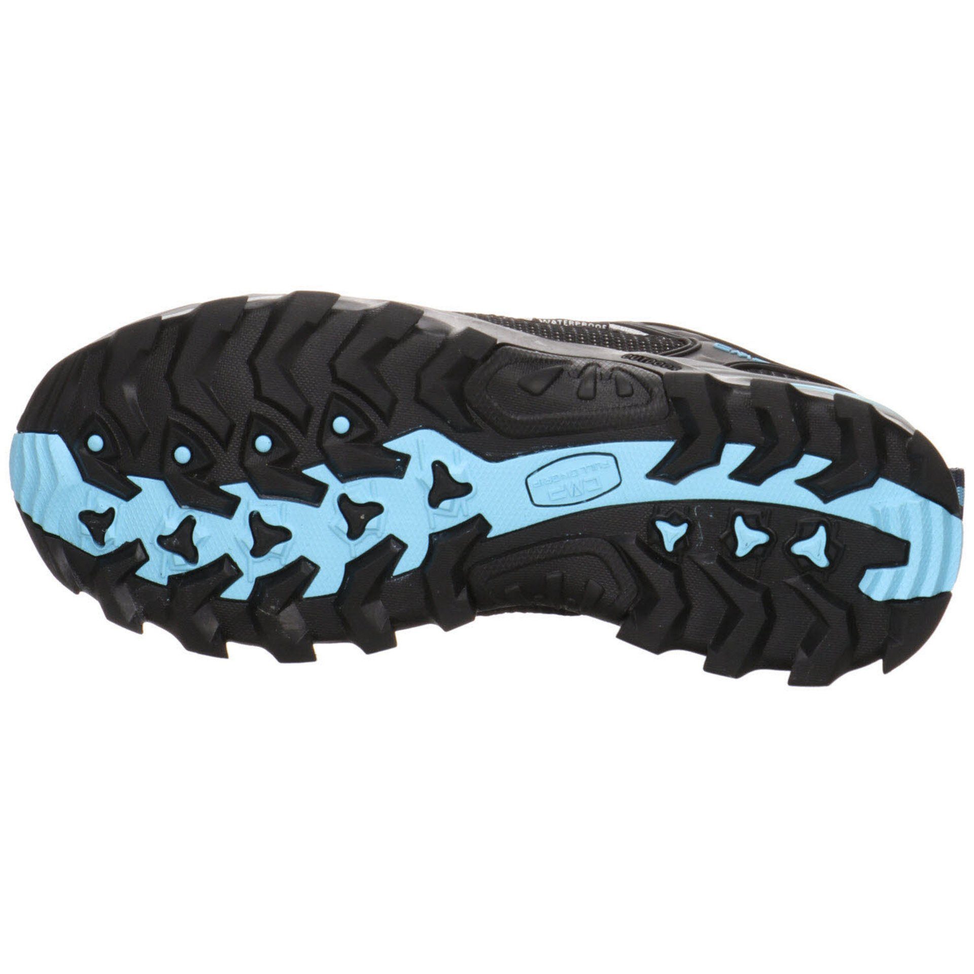 CMP Damen Schuhe Outdoorschuh kombi-schwarz blau Synthetikkombination Low Outdoorschuh Rigel Outdoor