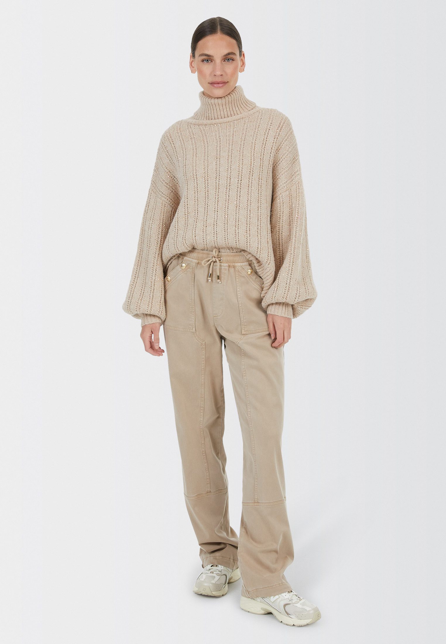 MARC AUREL Stehkragenpullover günstig online kaufen