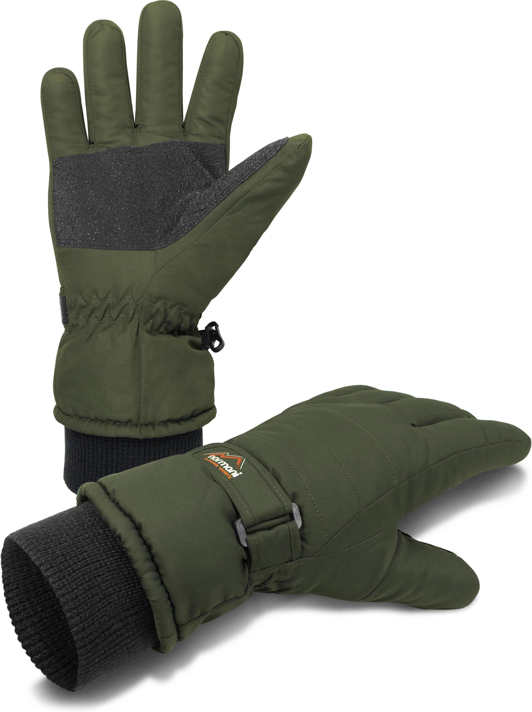 normani Skihandschuhe Winterhandschuhe mit 3M Thinsulate™ (40 g) Wasserdichte Snowboardhandschuhe mit Fleece für Damen und Herren
