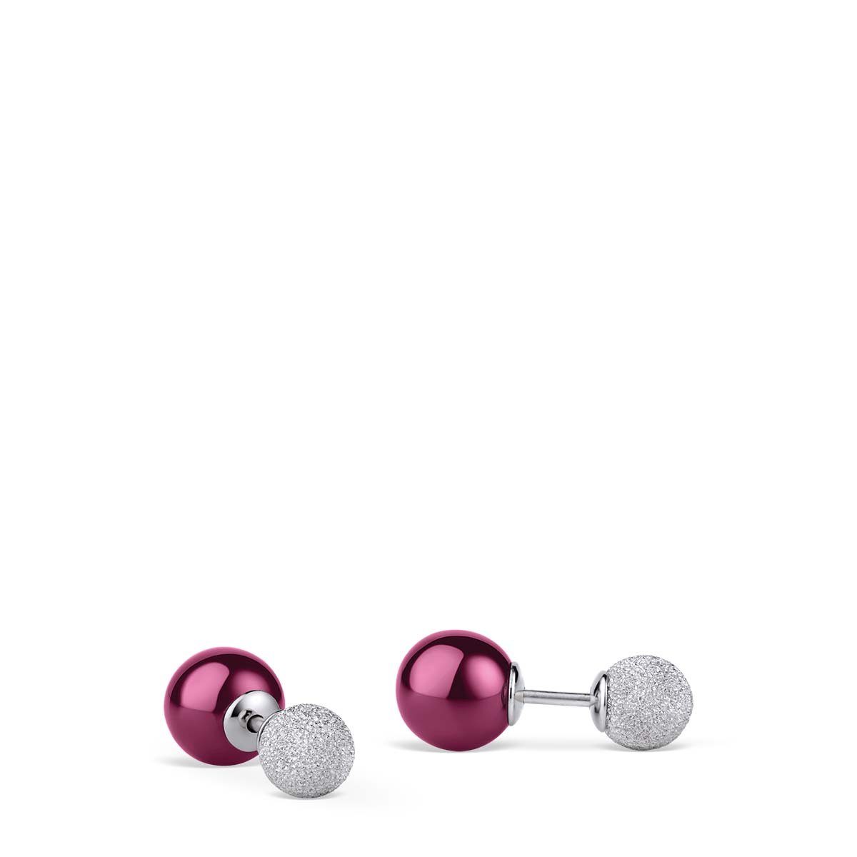 Bering Paar Серьги-гвоздики Серьги Silber mit Edelstahl lila 703-1910-05