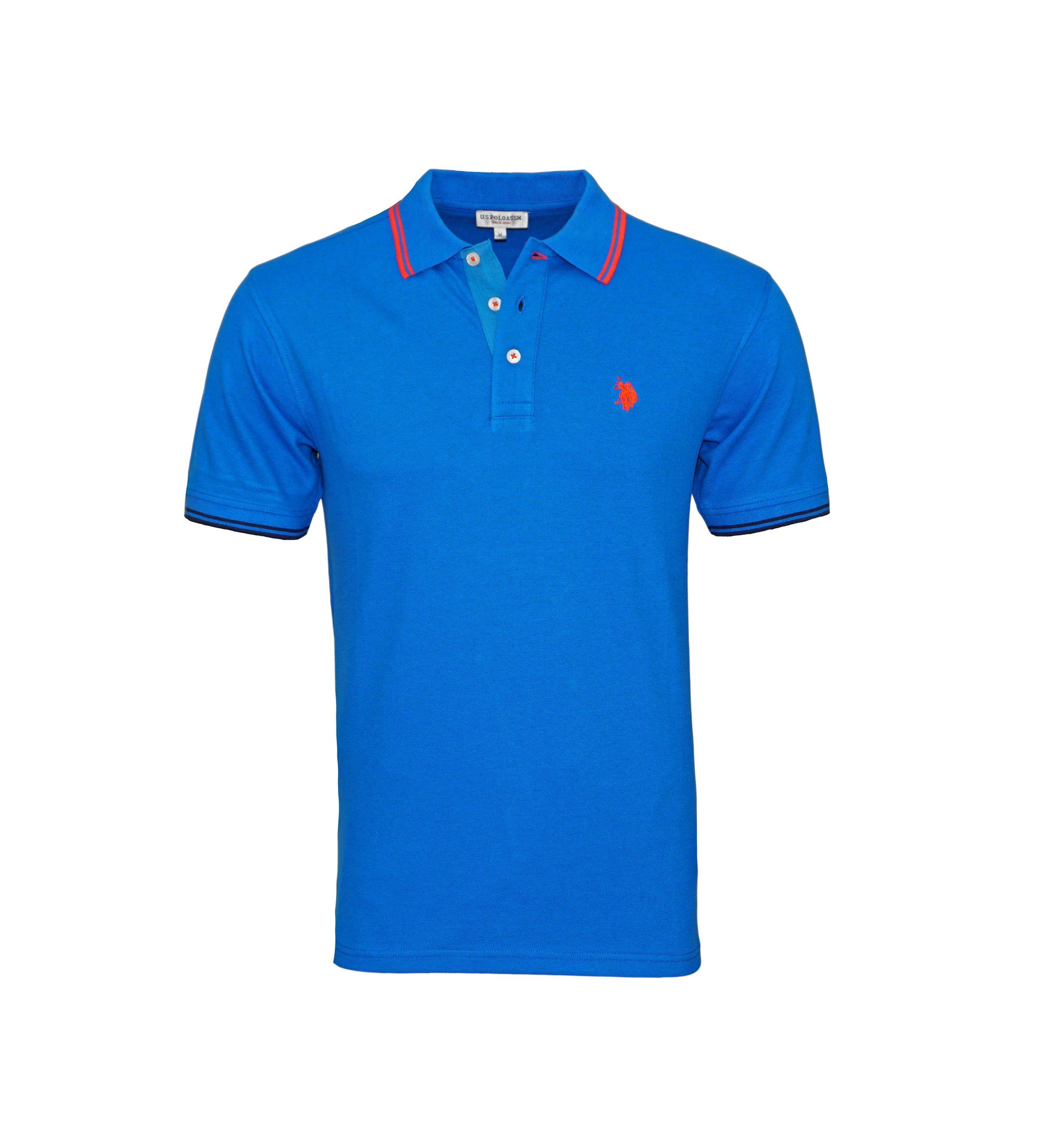 U.S. Polo Assn Poloshirt Shirt Poloshirt BARNEY Polohemd Shirt (1-tlg) blau