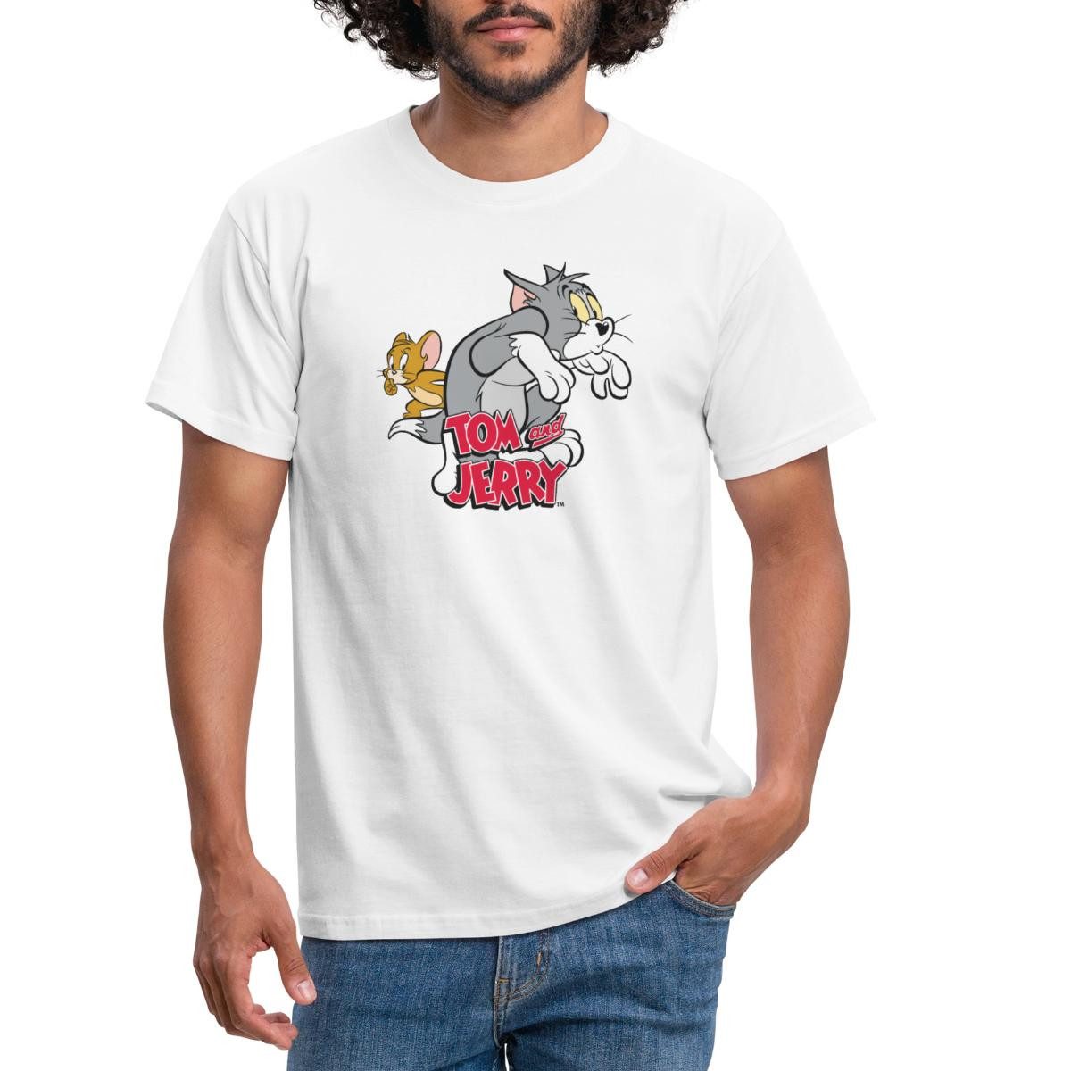 Spreadshirt T-Shirt Tom Und Jerry Auf günstig online kaufen