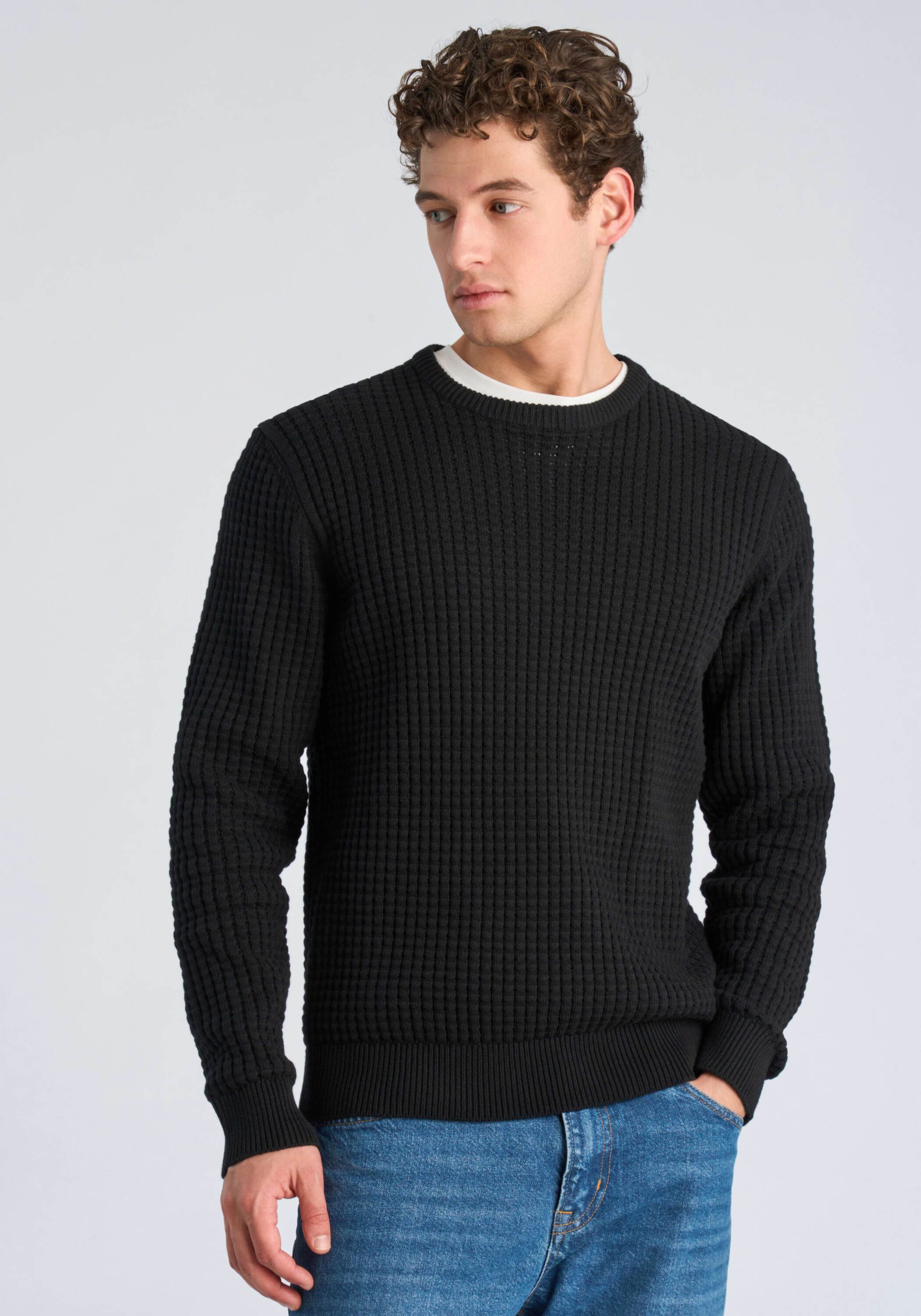 LINDBERGH Strickpullover Strickpullover Relaxed Fit