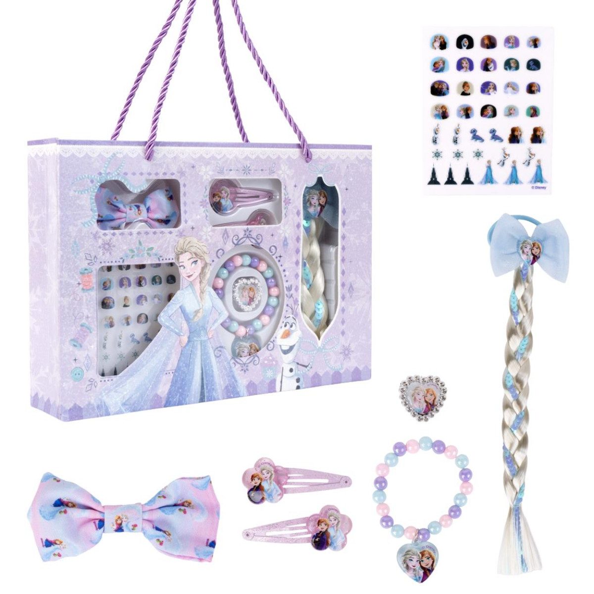 Disney Frozen Beautycase Kinder Beauty Set in Box für Zuhause Freizeit Verkleiden Geschenkidee