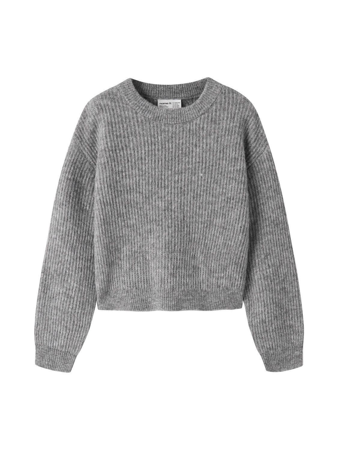 Name It Strickpullover NKFHOLLY LS BOXY SHORT KNIT