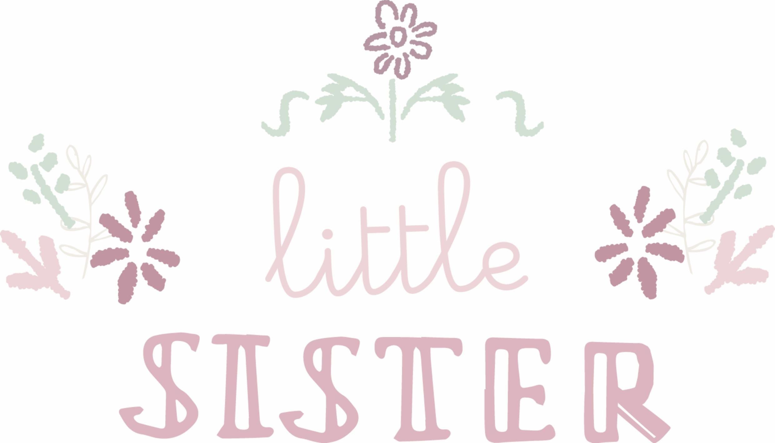 (2-tlg) Druckknöpfen Sister Mini mit Me praktischen / Body Liliput Little