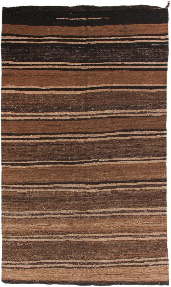 Orientteppich Kelim Fars Antik 165x275 Handgewebter Orientteppich / Perserteppich, Nain Trading, rechteckig, Höhe: 4 mm