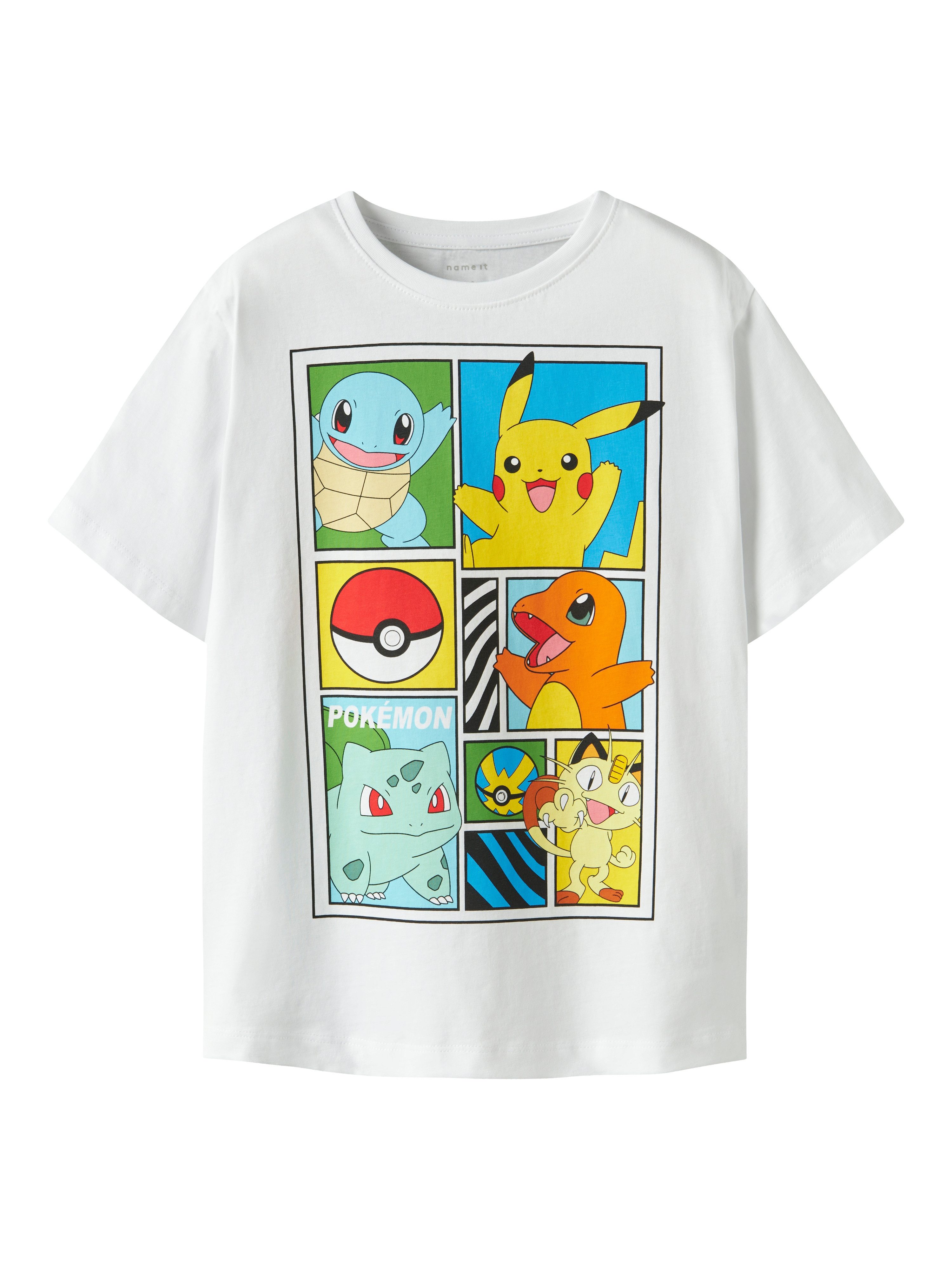 T-Shirt NKMDAMS POKEMON SS NREG TOP BOX NOOS SKY