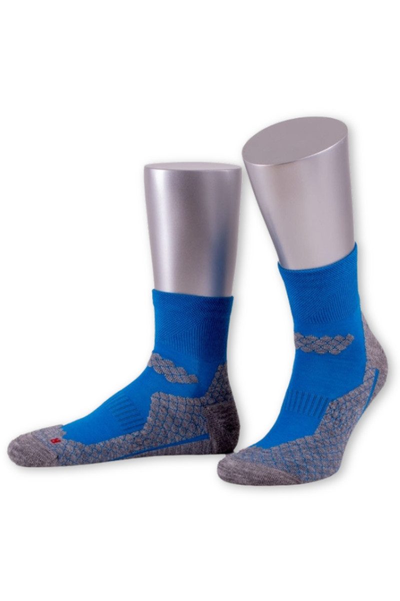 JD J. Dirks Trachtensocken Funktionssocken - ALL SEASON I - anthrazit, mittelblau