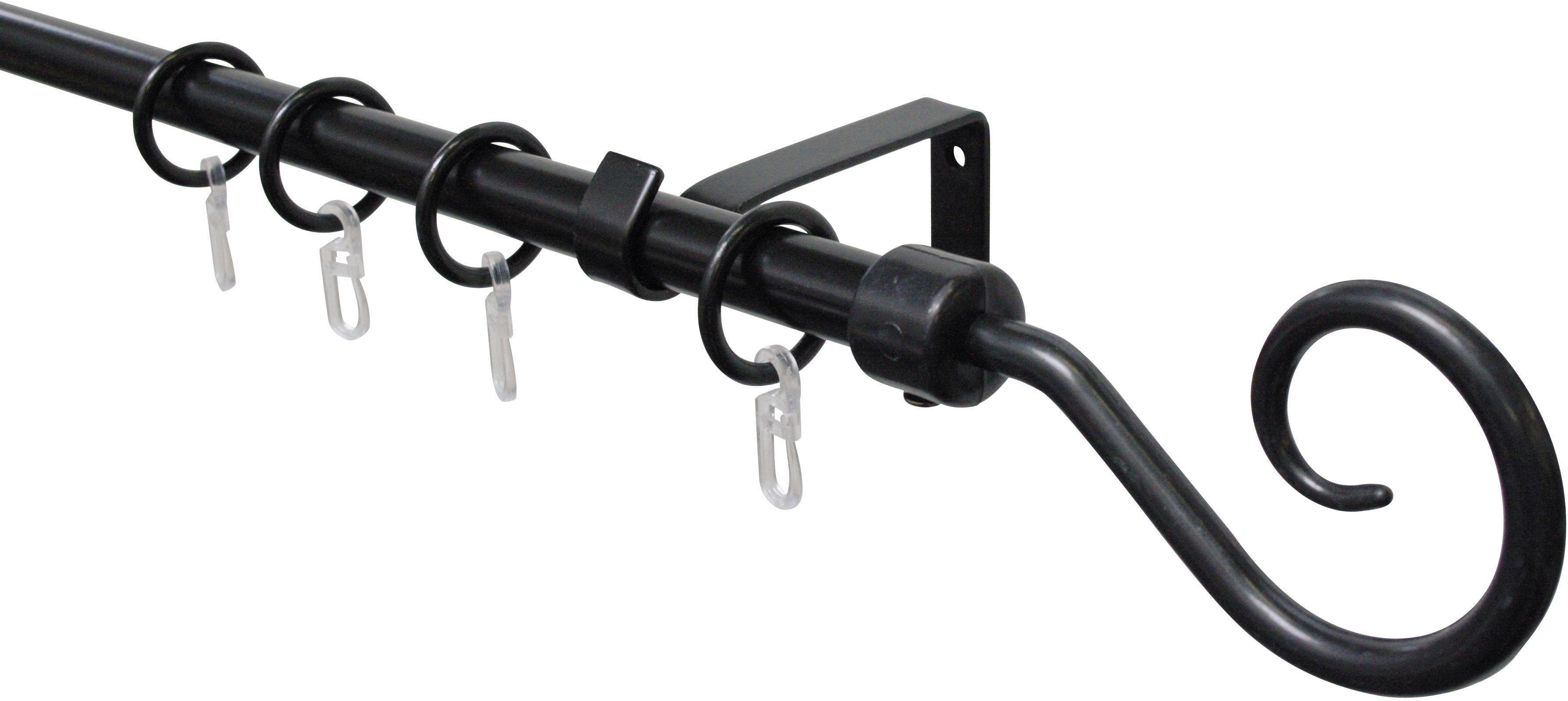 GARDINIA Gardinenstange Set Metall, 1-läufig, ausziehbar, günstig online kaufen