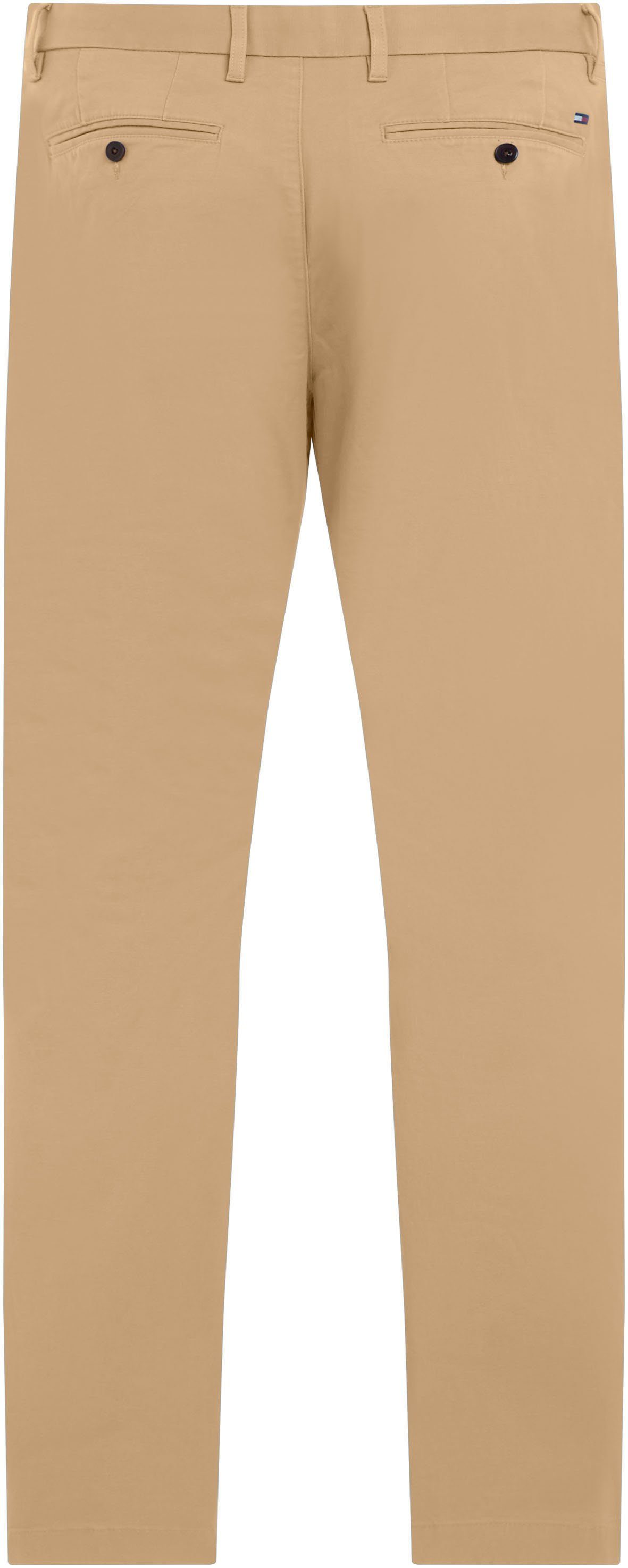 Tommy Hilfiger Chinohose DENTON CHINO inspiriert Kollektion aus PIMA 1985 von 1985 Khaki der COTTON Classic