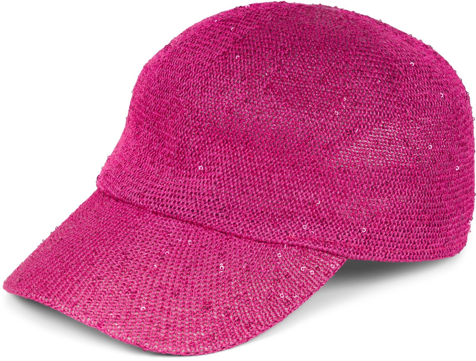 styleBREAKER Baseball Cap Gewebtes Baseball Cap Pailletten (1-St)
