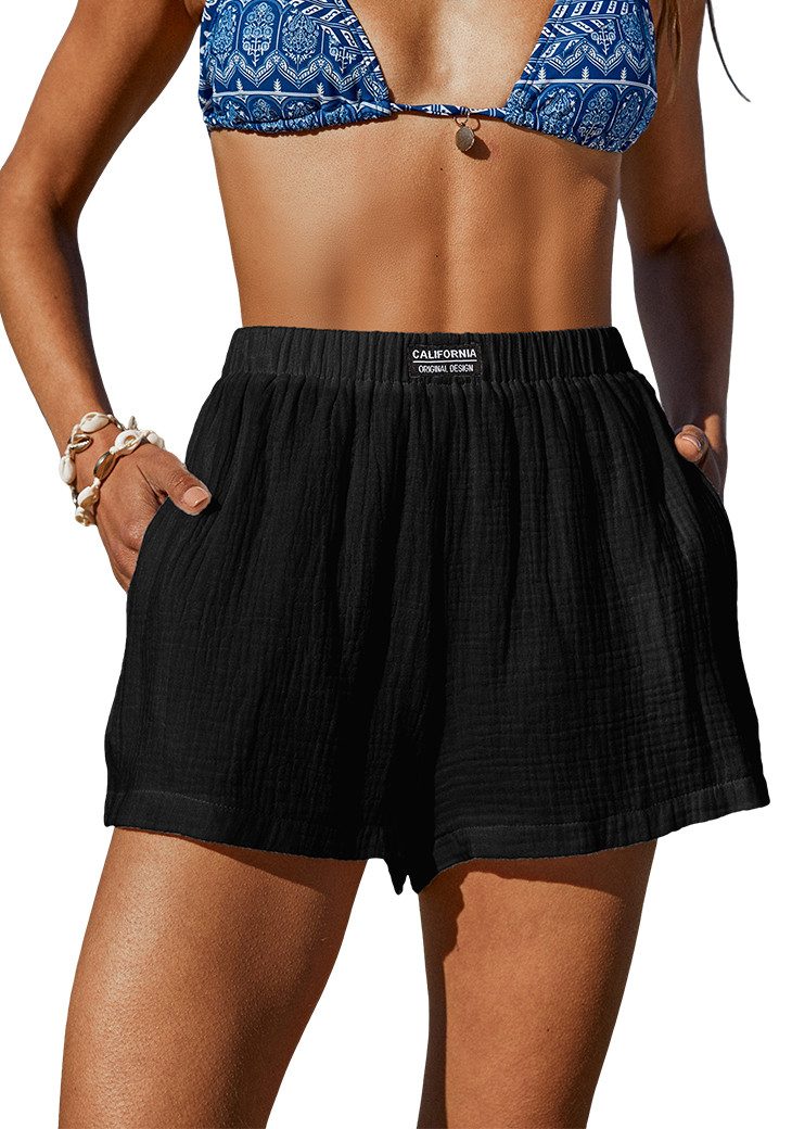 Cupshe Strandshorts Kurze Hose mit geradem Bein