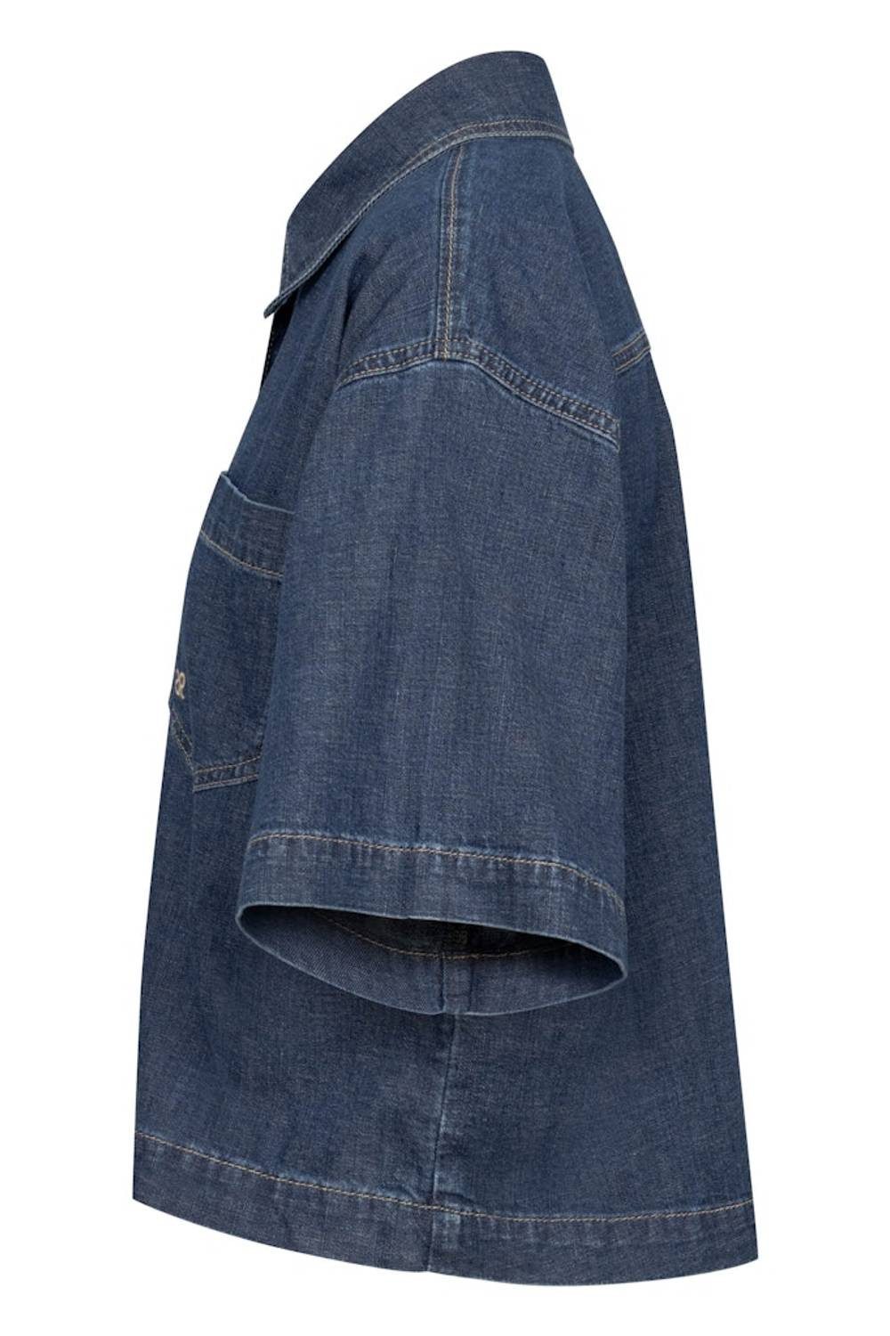 Raffaello Rossi Klassische Bluse Überschnittene Schulter für entspannten Look