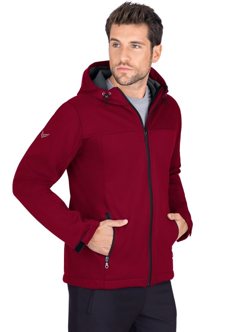 Trigema Softshelljacke TRIGEMA Klassische Softshell–Kapuzenjacke (1-St)