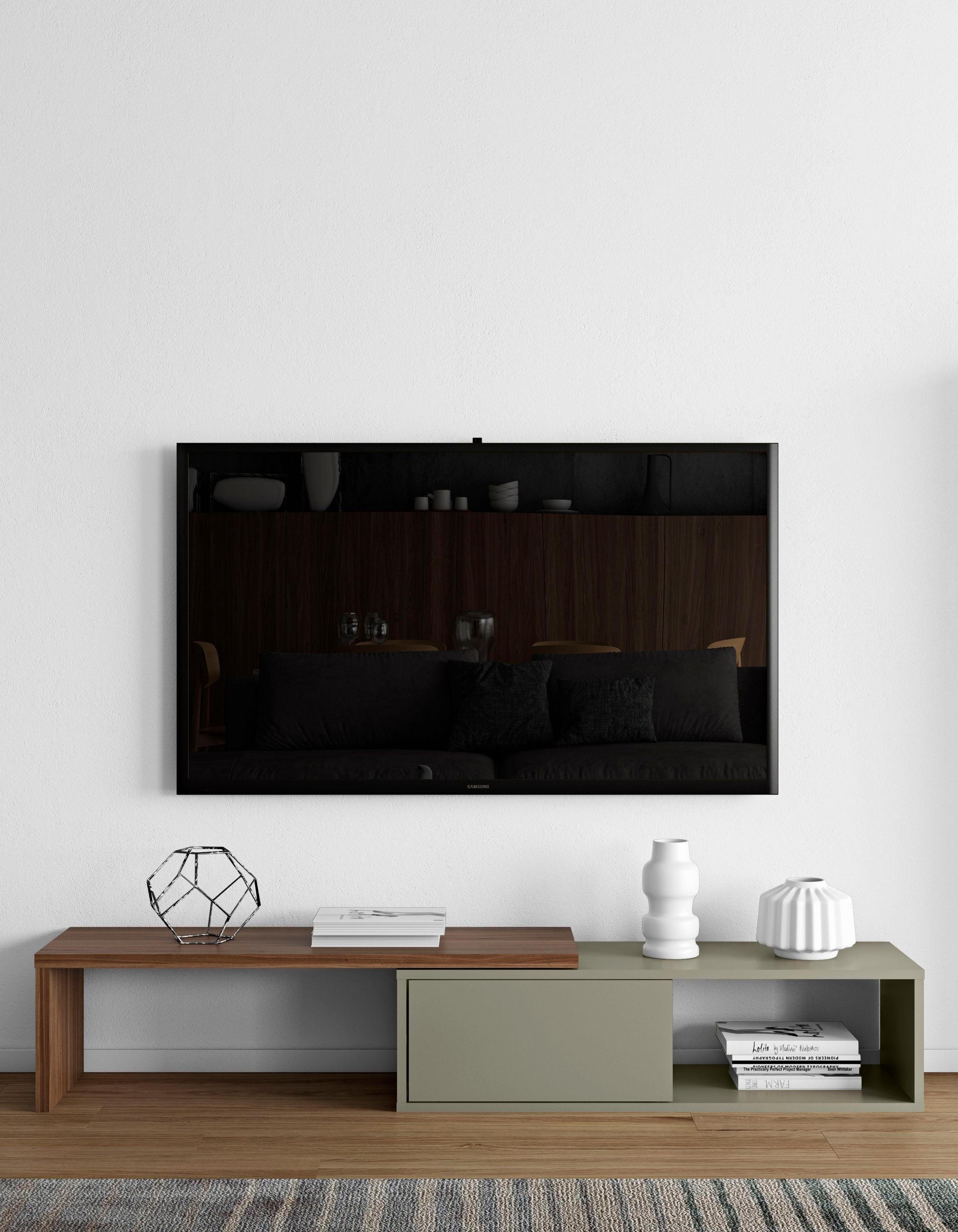 TemaHome TV-Bank "Move" ausziehbar auf bis zu 203 cm, mit schöner Schiebetü günstig online kaufen