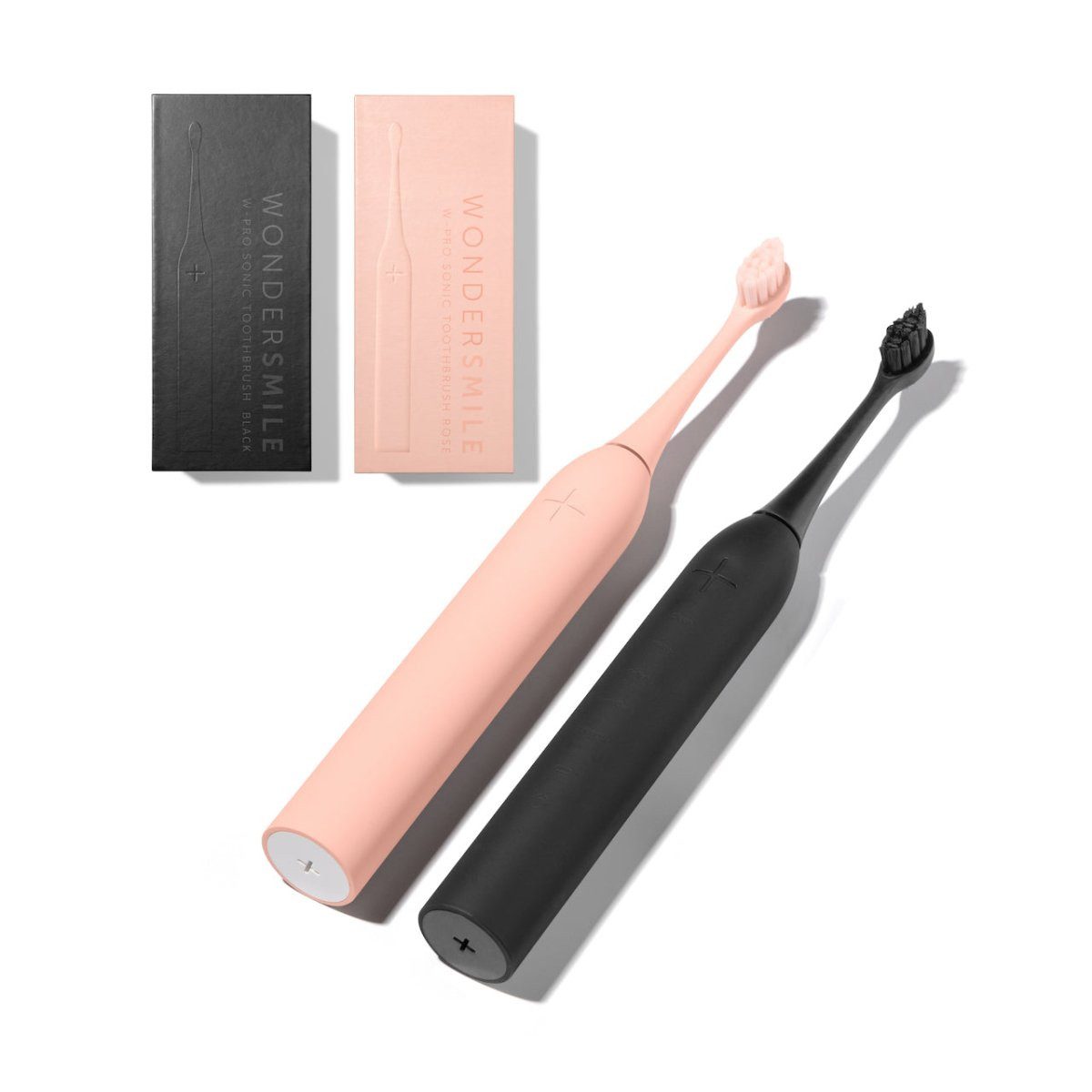 Wondersmile Schallzahnbürste Couple Bundles - Testsieger - 100 Tage risikofrei testen, Щетки: 2 St., Integrierter Zungenreiniger