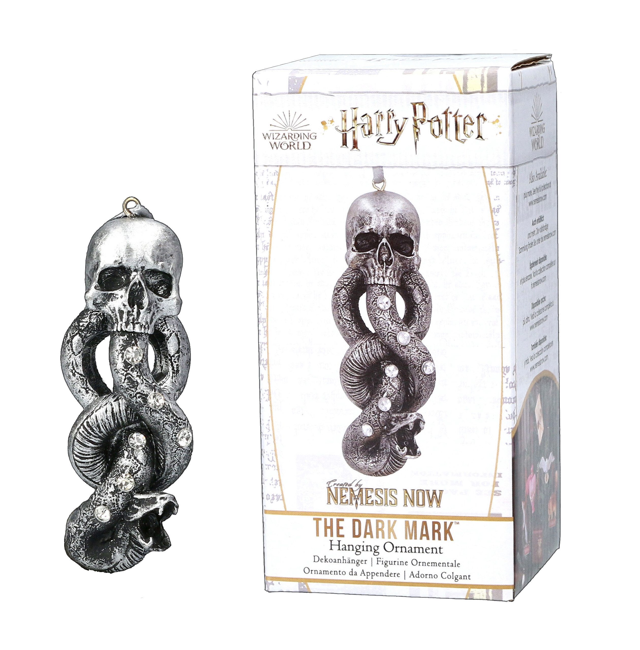 Figuren Shop GmbH Christbaumschmuck Christbaumschmuck - Harry Potter Dunkles Mal - Weihnachtsbaum Gothic (1-tlg)