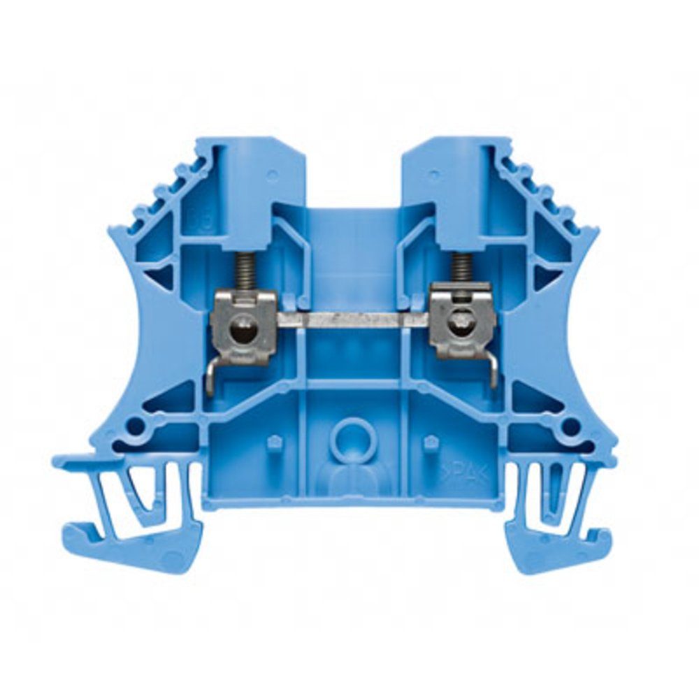 Weidmüller Zusatzklemmen Durchgangs-Reihenklemme WDU 2.5 BL 1020080000-100 Weidmüller 100 St., (WDU 2.5 BL)