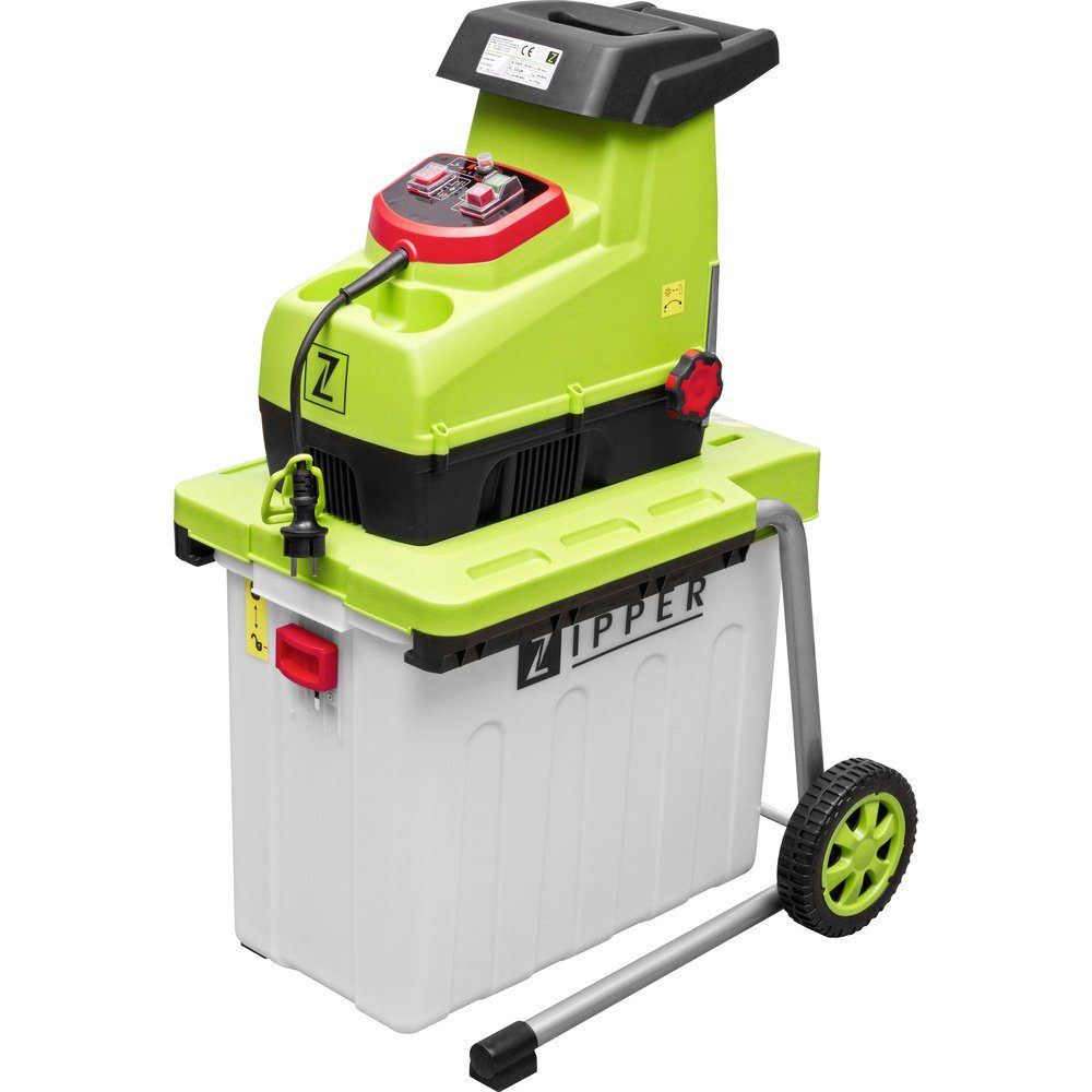 ZIPPER Häcksler Zipper ZI-GHAS2800 Elektro Walzen-Häcksler 2800 W