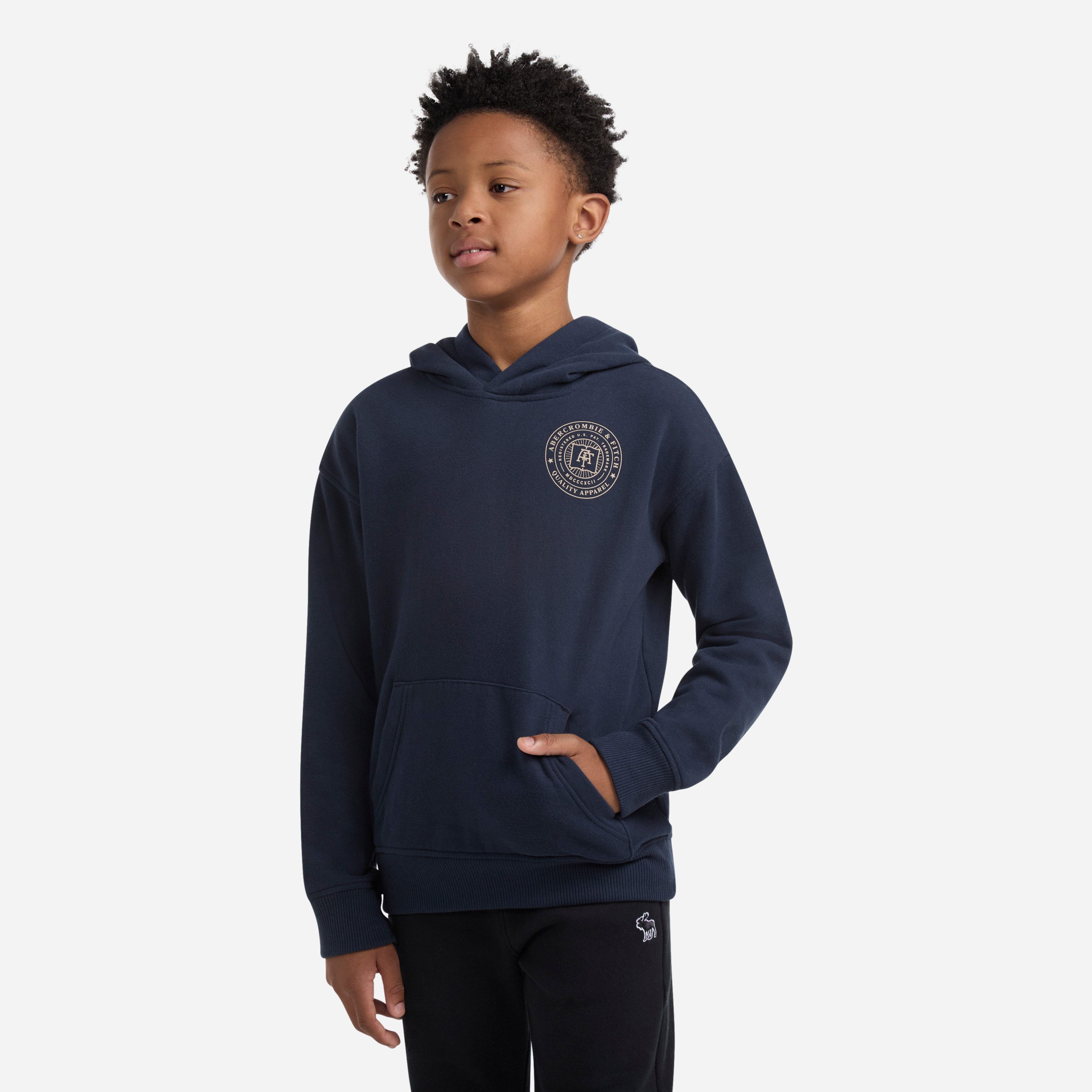 Abercrombie Kids Kapuzensweatshirt AFB FASHION HOODIE mit großem Rückenprint, for boys