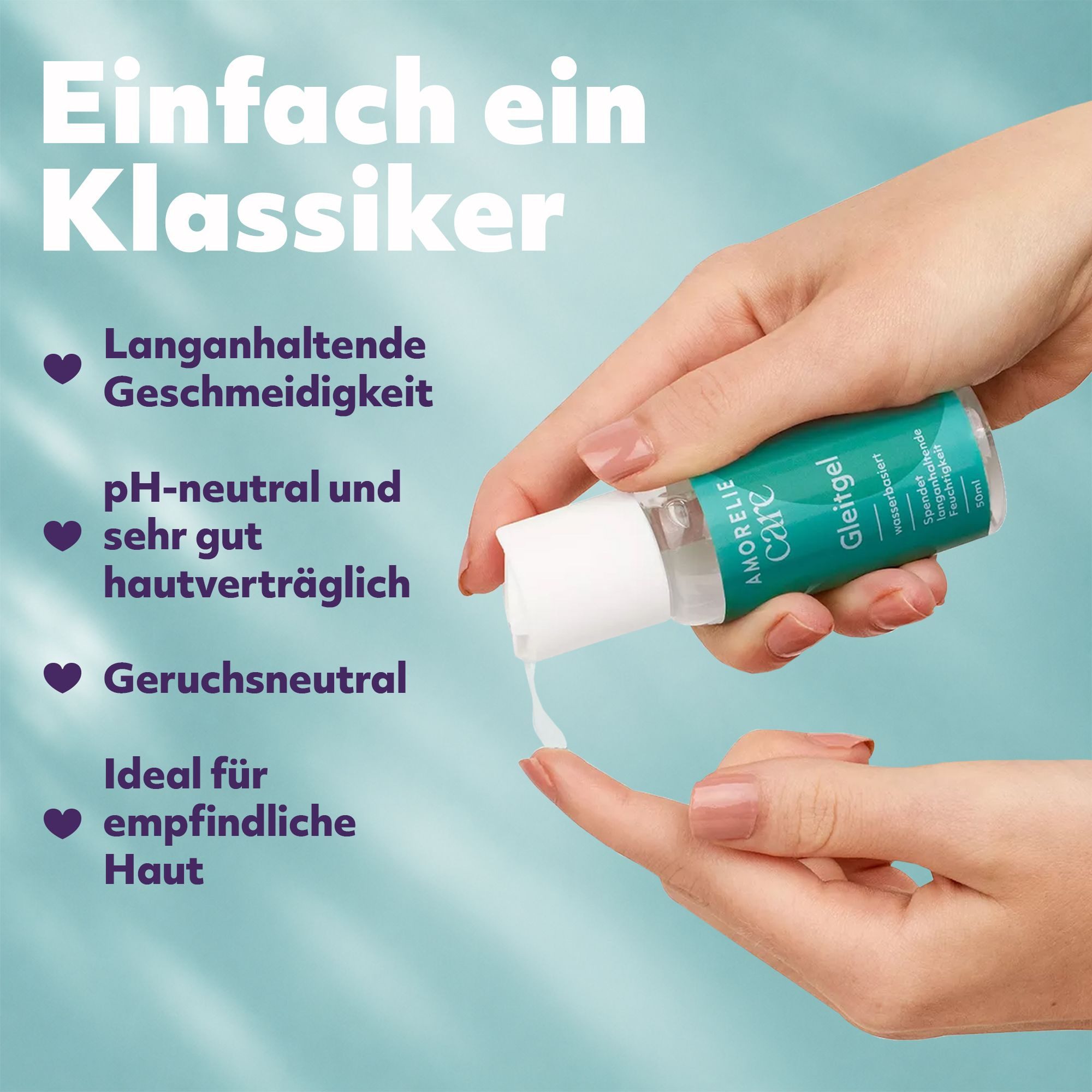 AMORELIE Gleitgel AMORELIE Care Gleitgel wasserbasiert