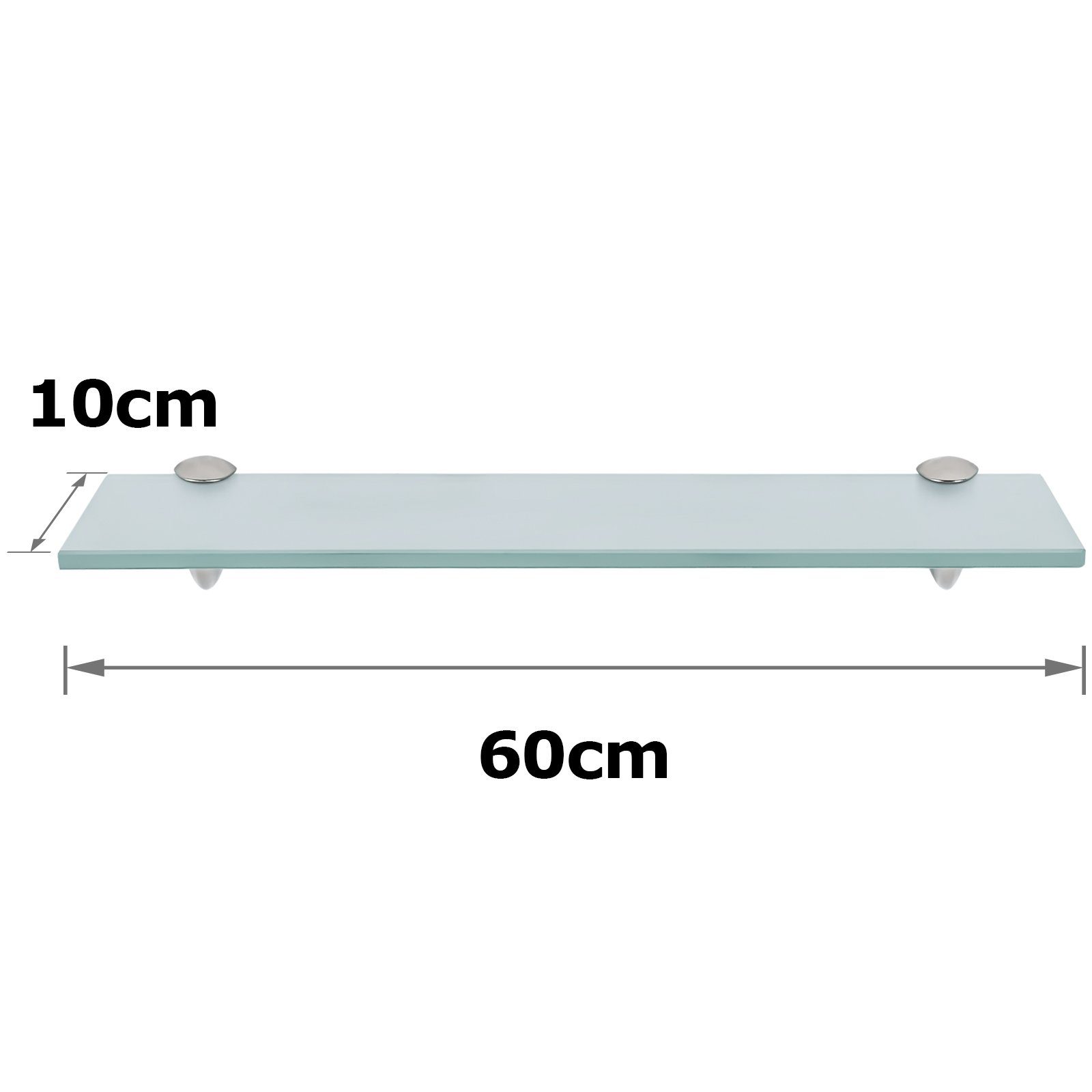 Clanmacy Wandregal Glasablage Glasregal ideal für günstig online kaufen