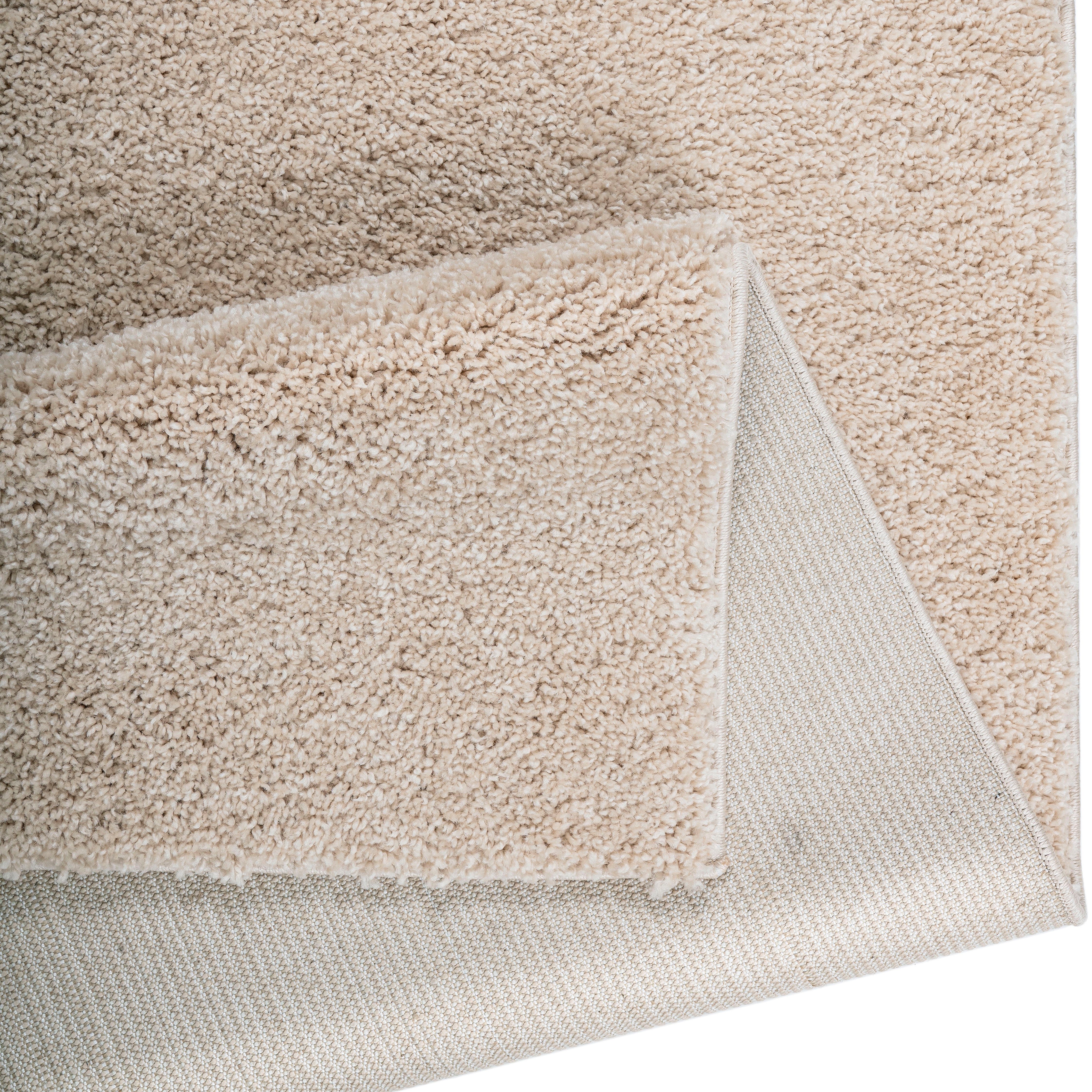 OTTO home Hochflor-Teppich Aviv, in Standard- und Premium-Qualität, 30 mm oder 45 mm Höhe, rechteckig, Uni Farben, einfarbig, weich, kuschelig, Läufer, Kundenli – Bild 5 von 5