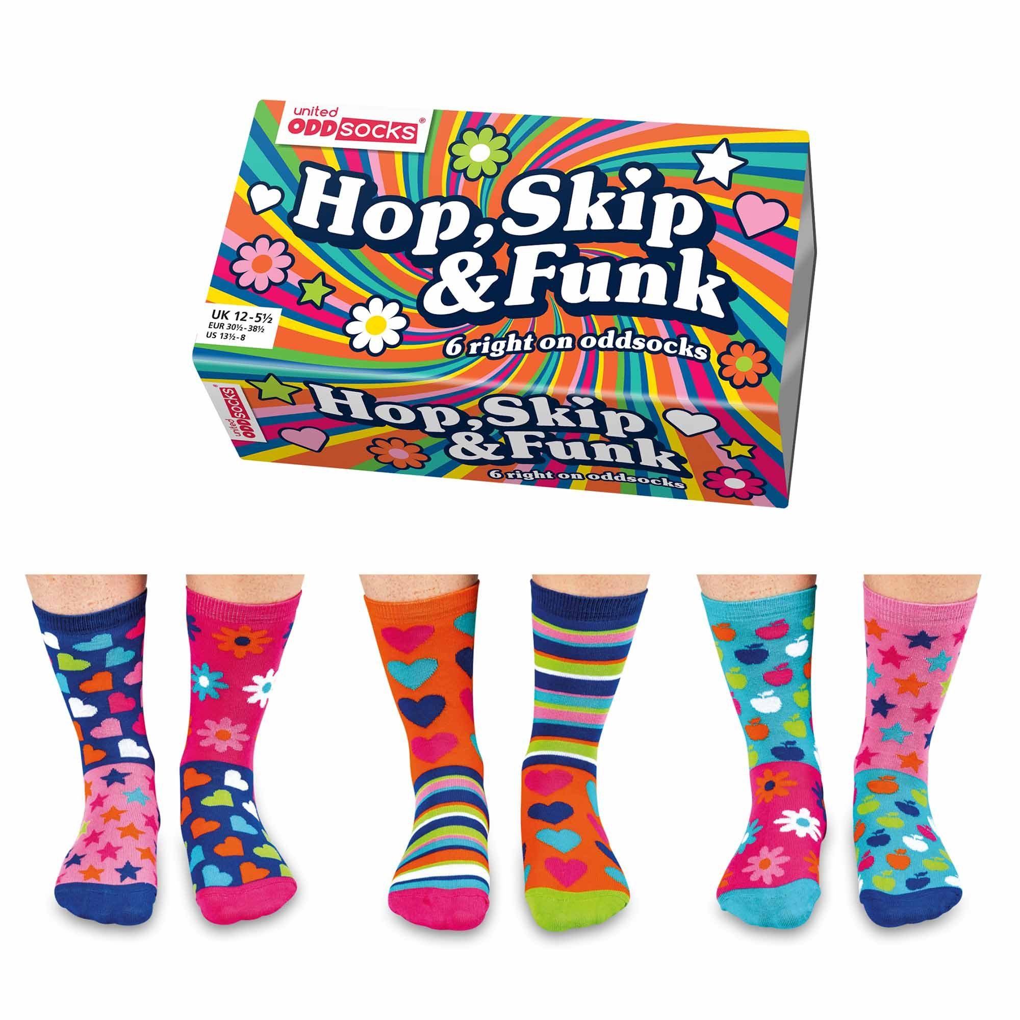 United Oddsocks Freizeitsocken Unisex Socken 3er Pack Baumwolle (Packung, 3er Pack)