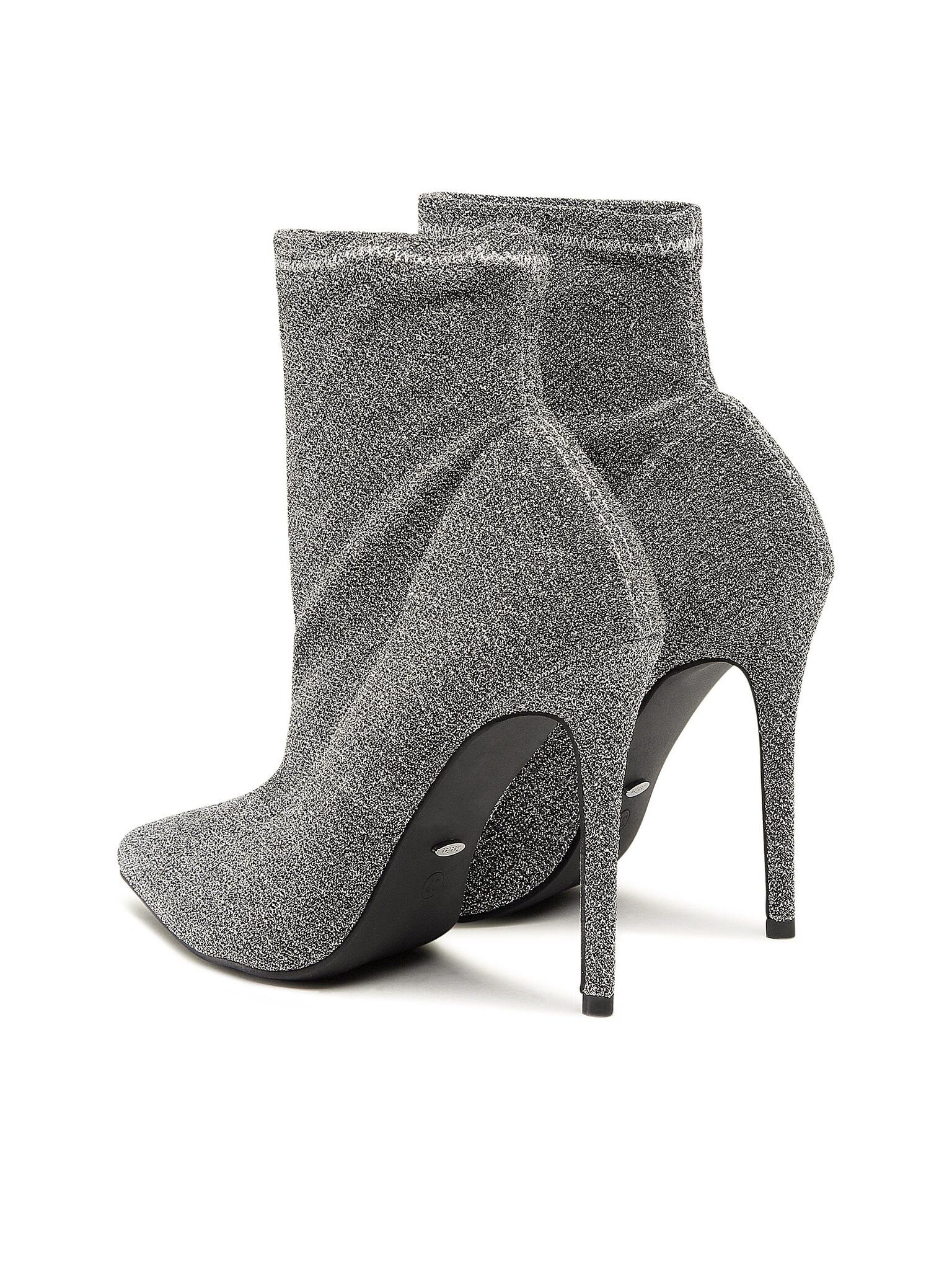 DeeZee DeeZee Stiefeletten Damen KL-HT6933-1 Silber Stiefelette
