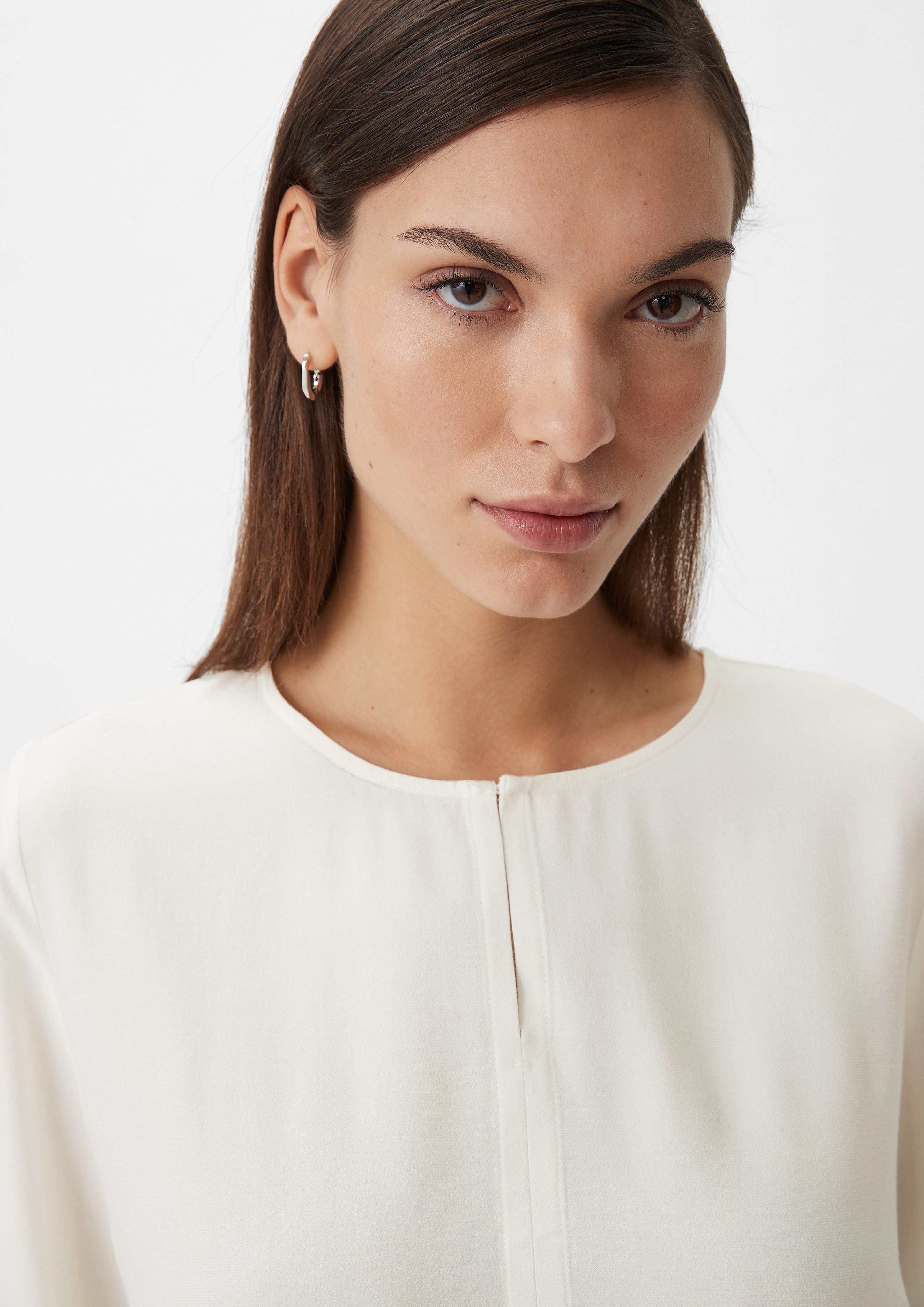 comma casual identity Langarmbluse Langarmbluse aus günstig online kaufen