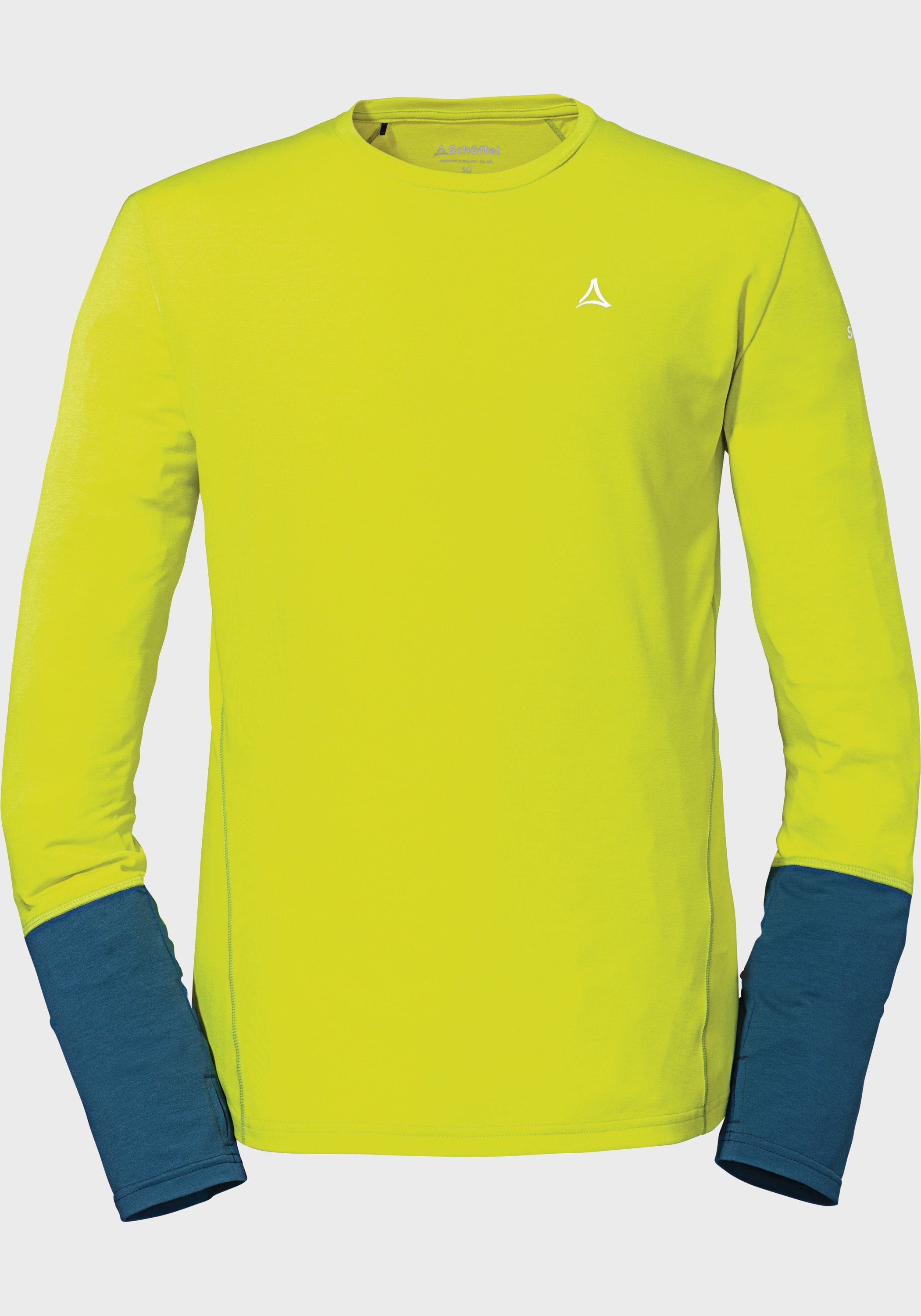 Schöffel Funktionsshirt Longsleeve Sandegg M gelb | Funktionsshirts