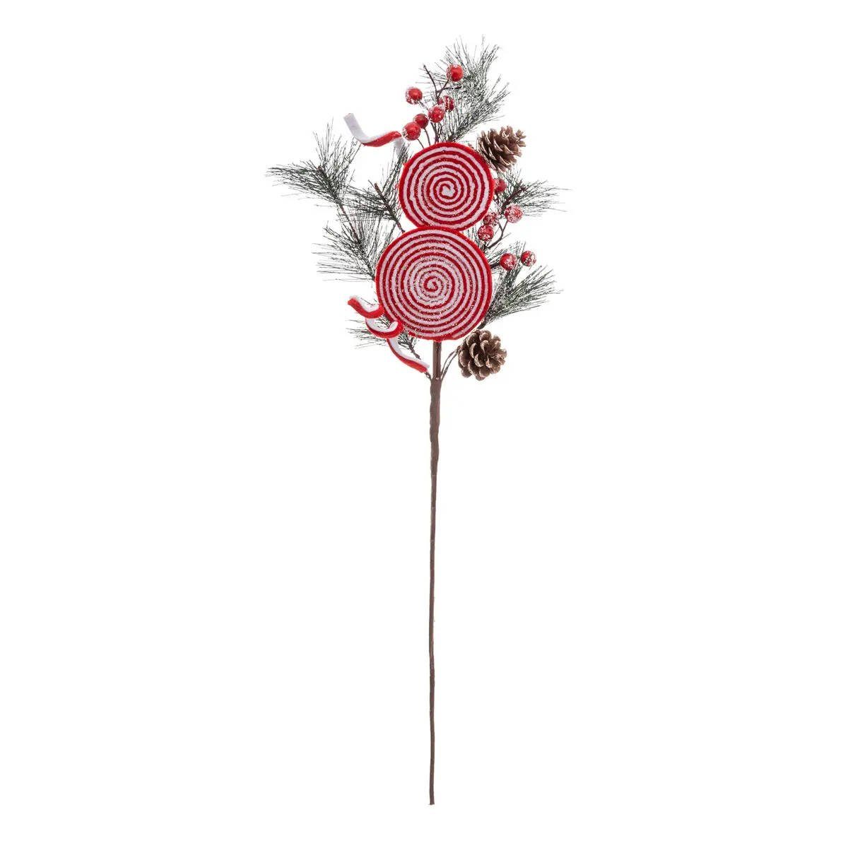 Atmosphera Créateur d'intérieur Adventskranz Dekozweig Weihnachtsschmuck, 75 cm