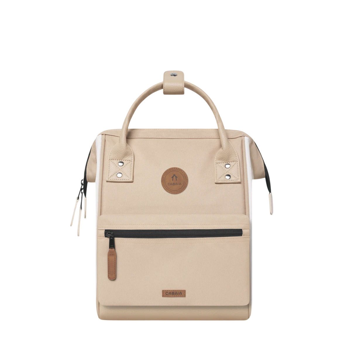 CABAIA Rucksack Arcachon (Set, 3-tlg., inkl. 2 auswechselbaren Vordertaschen), Tagesrucksack mit austauschbaren Vordertaschen