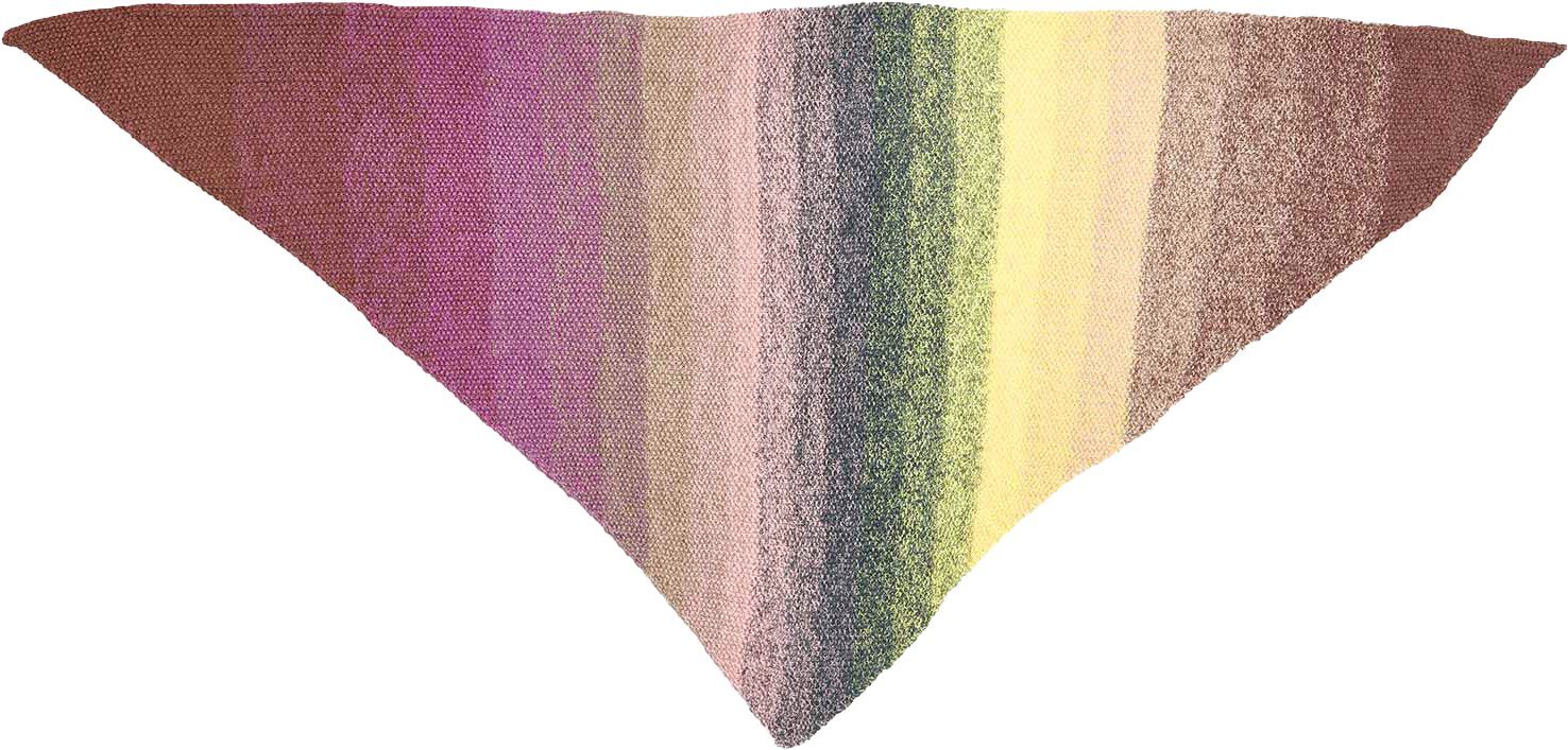 Rico Design Alpaca Dégradé Lucky 8 Häkelwolle, 800 m