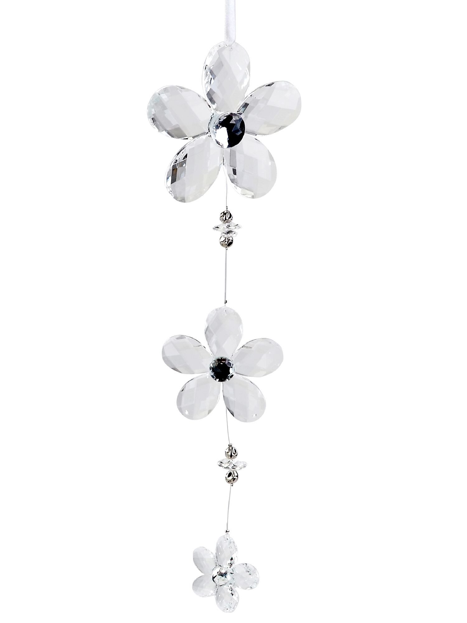 formano Hängedekoration Blumen, Höhe: cm, Farbe: transparent, Motiv: Blumen
