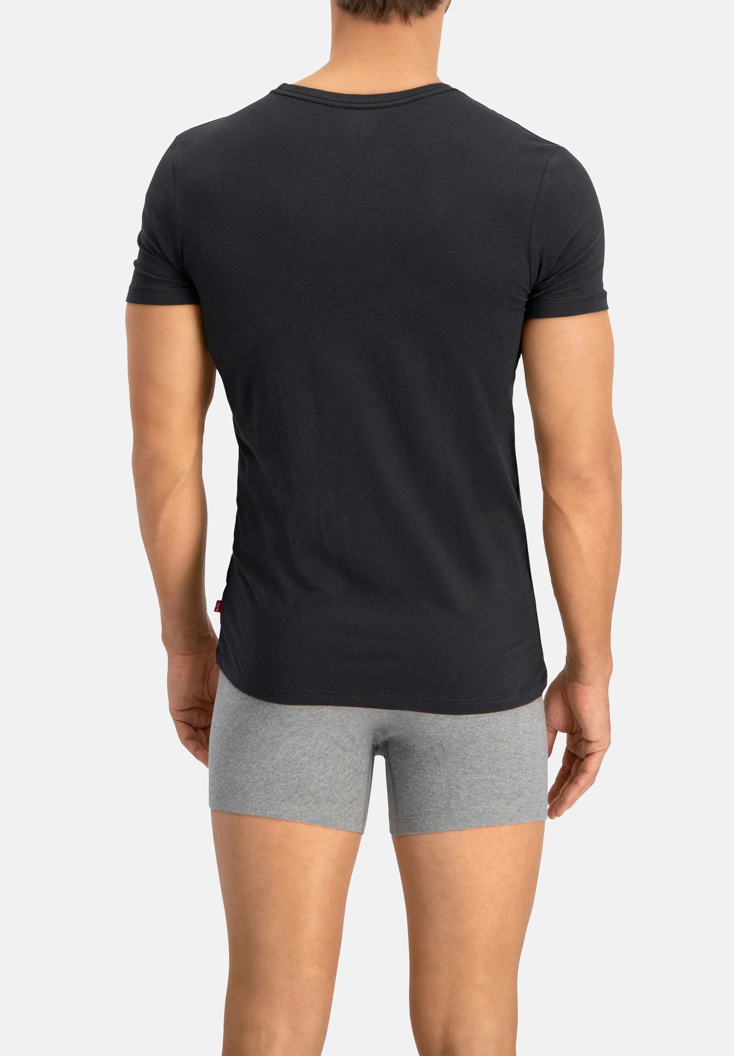 Levi's® Poloshirt LEVIS MEN SOLID CREW 6P ECOM (Packung, 6-tlg., 6er-Pack)