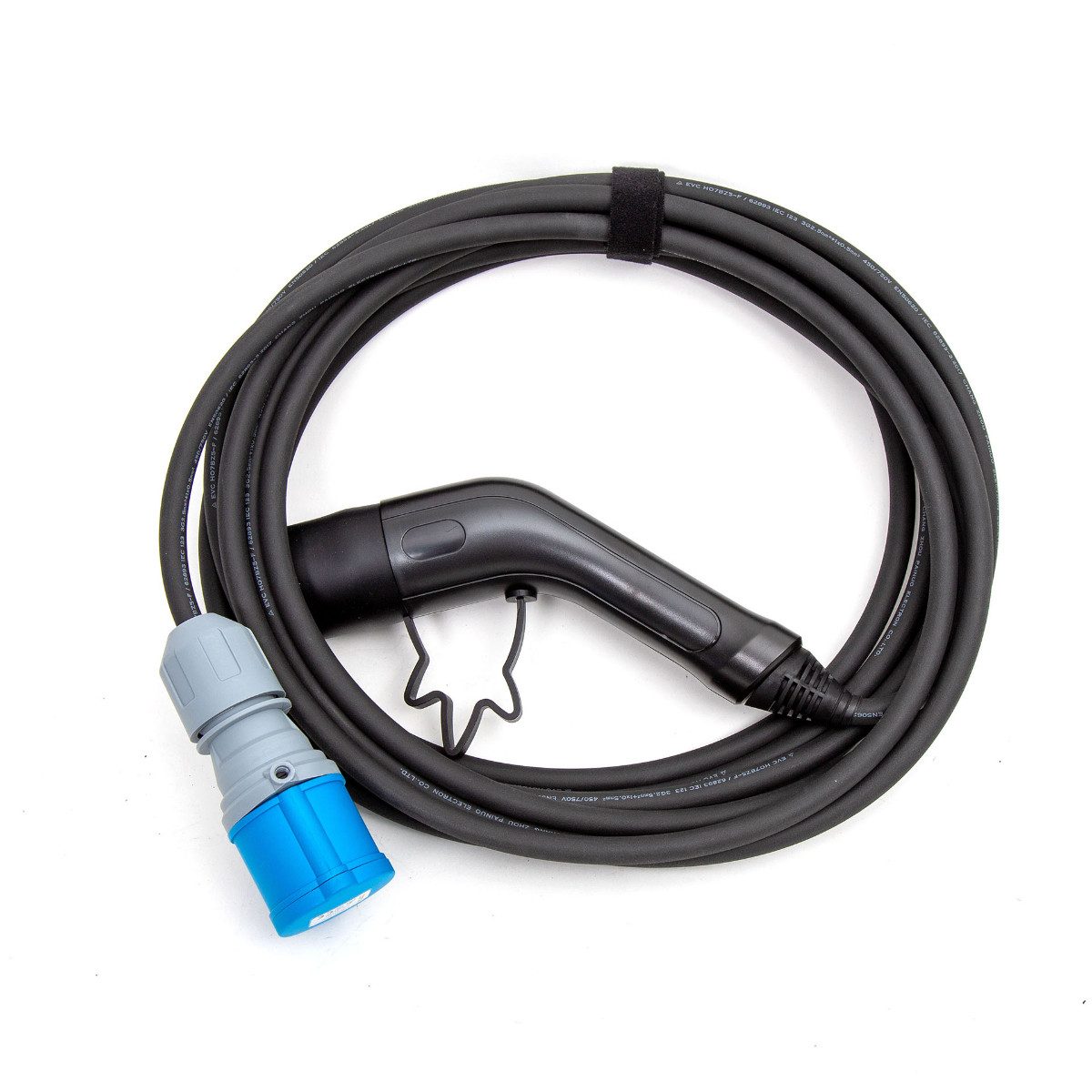 Platinet EV_T2CEE7M Elektroauto-Ladegerät (16000 mA, Einzelprodukt, Nutzt Typ 2 Ladesäulen als Stromquelle für Camper)