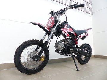 KXD Dirt-Bike KXD Dirt Bike 125ccm 14/12 Zoll Cross Vollcross Pocketbike Pit Enduro