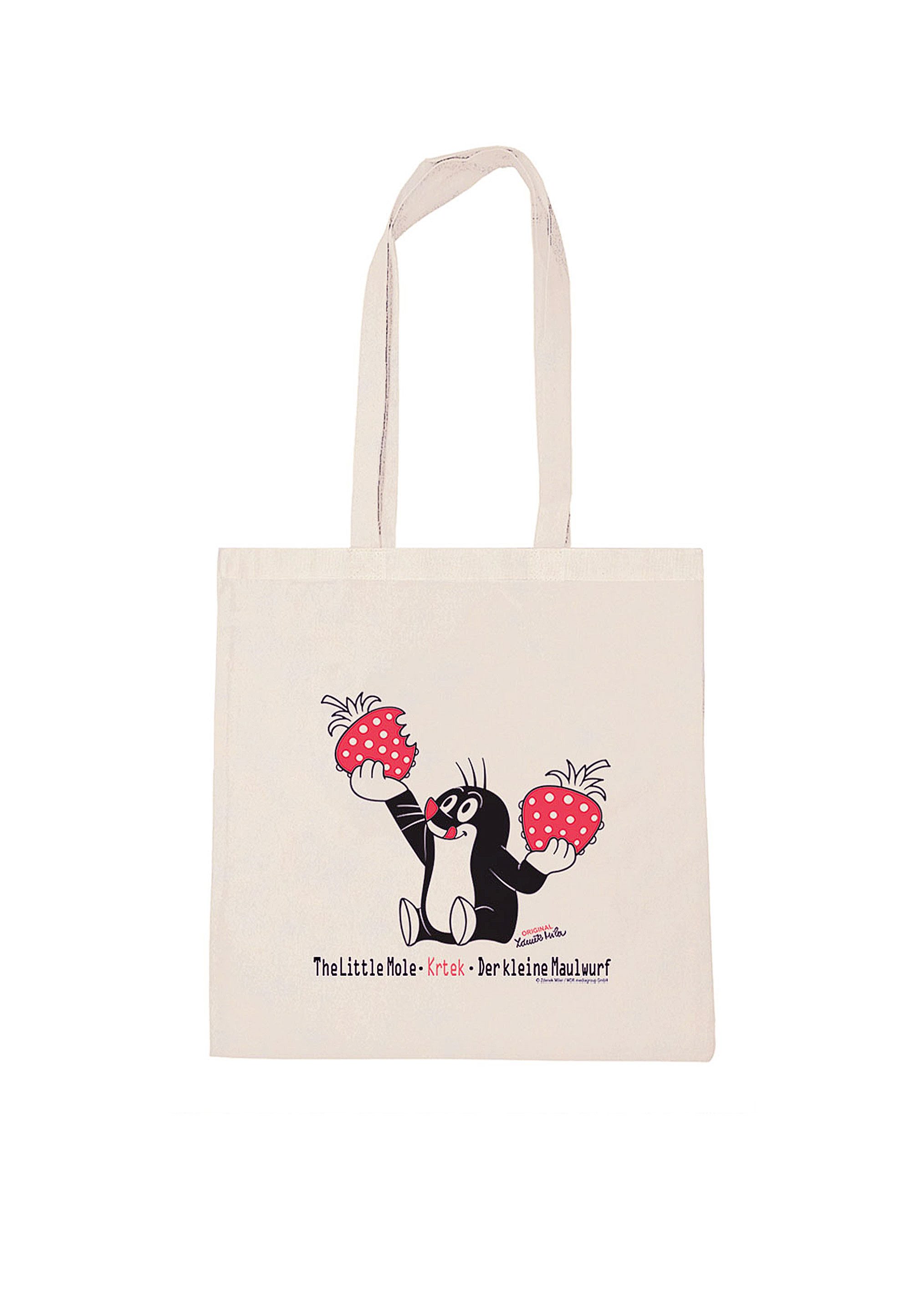 LOGOSHIRT Henkeltasche Baumwolltasche Der kleine Maulwurf, günstig online kaufen