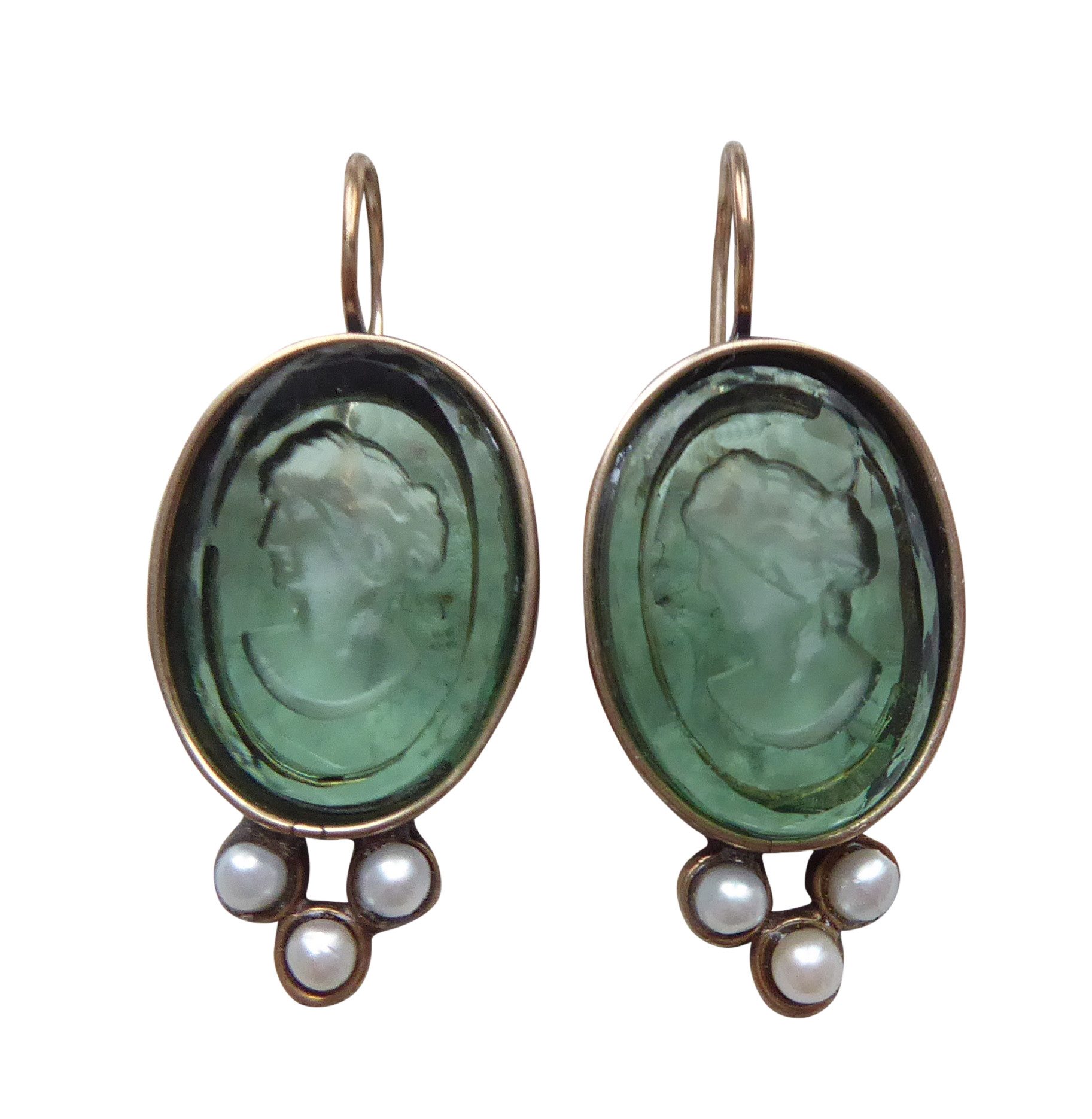 Mugello Paar Ohrhänger Ella turmalin Antik-Look Vintage stilvoll nostalgisc günstig online kaufen