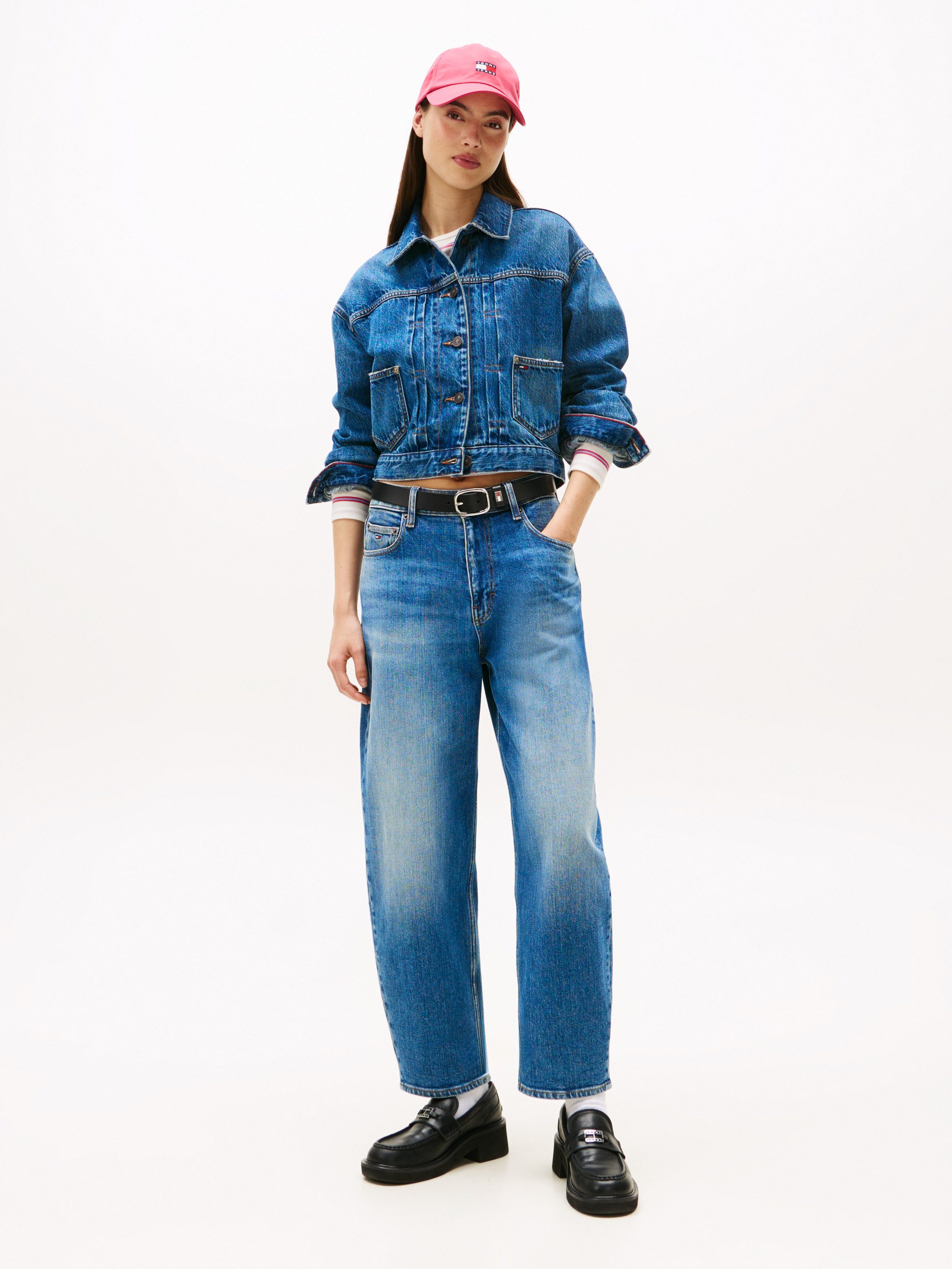 Tommy Jeans Tapered-fit-Jeans JEANIE BALLOON BI0134